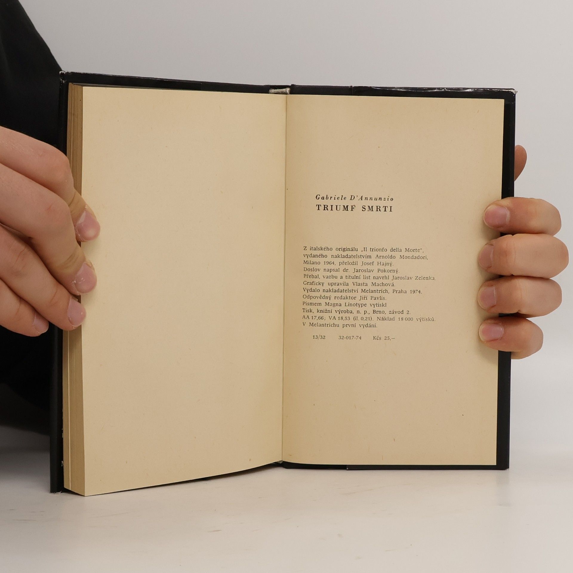 Gabriele d’Annunzio Triumf smrti