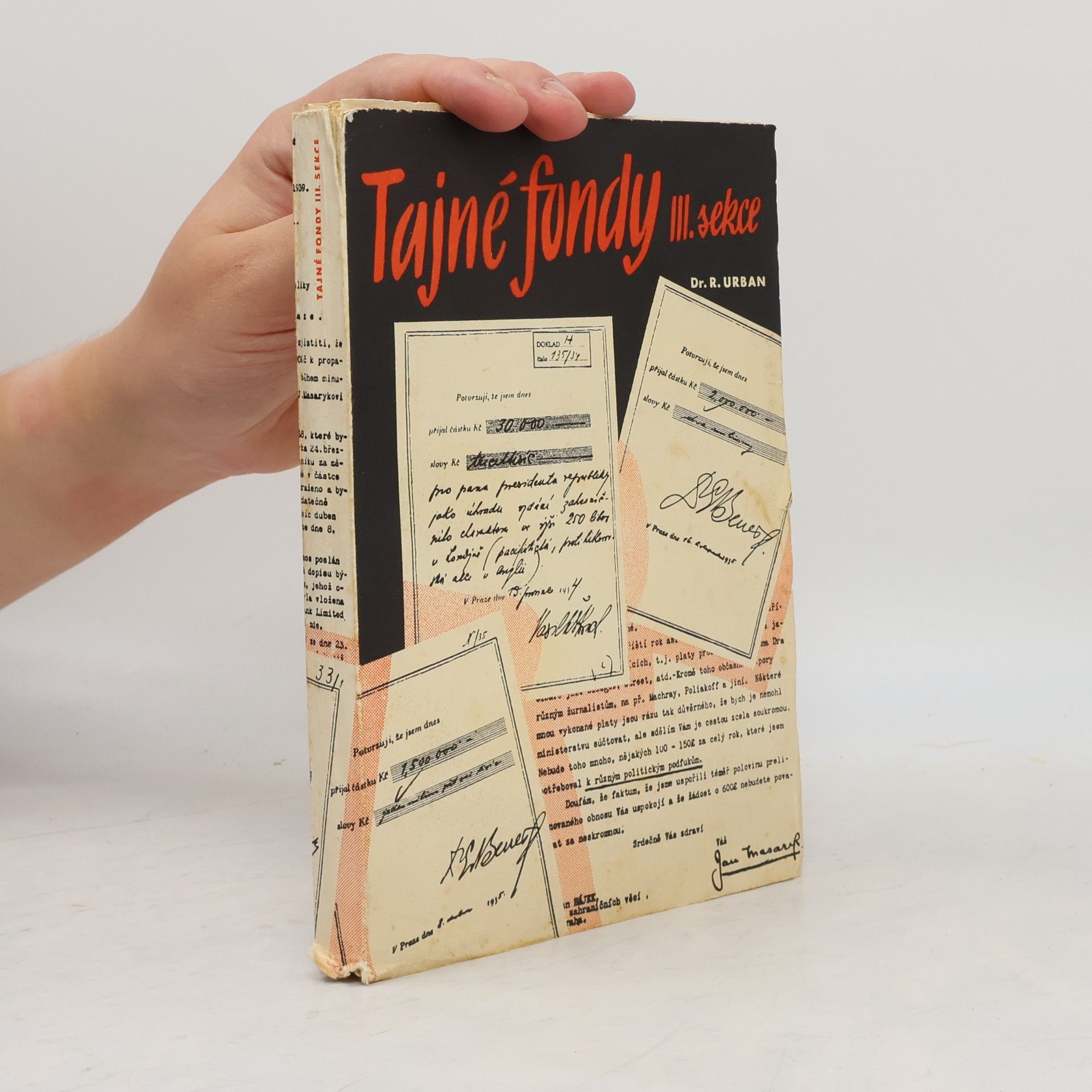 Rudolf Urbánek Tajné fondy III. sekce