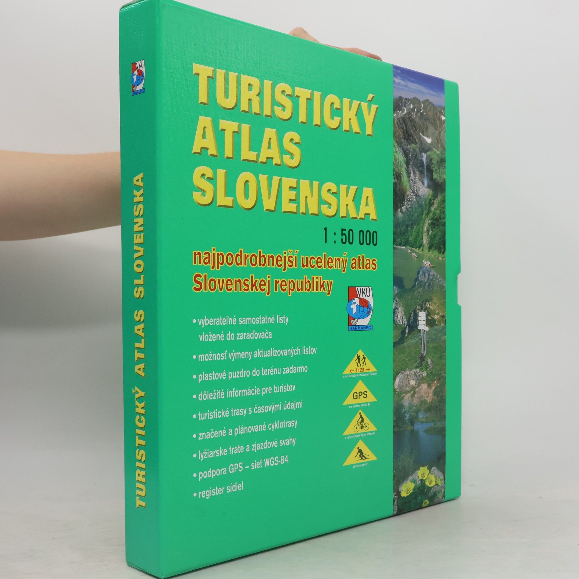 Various authors Turistický atlas Slovenska 1:50000