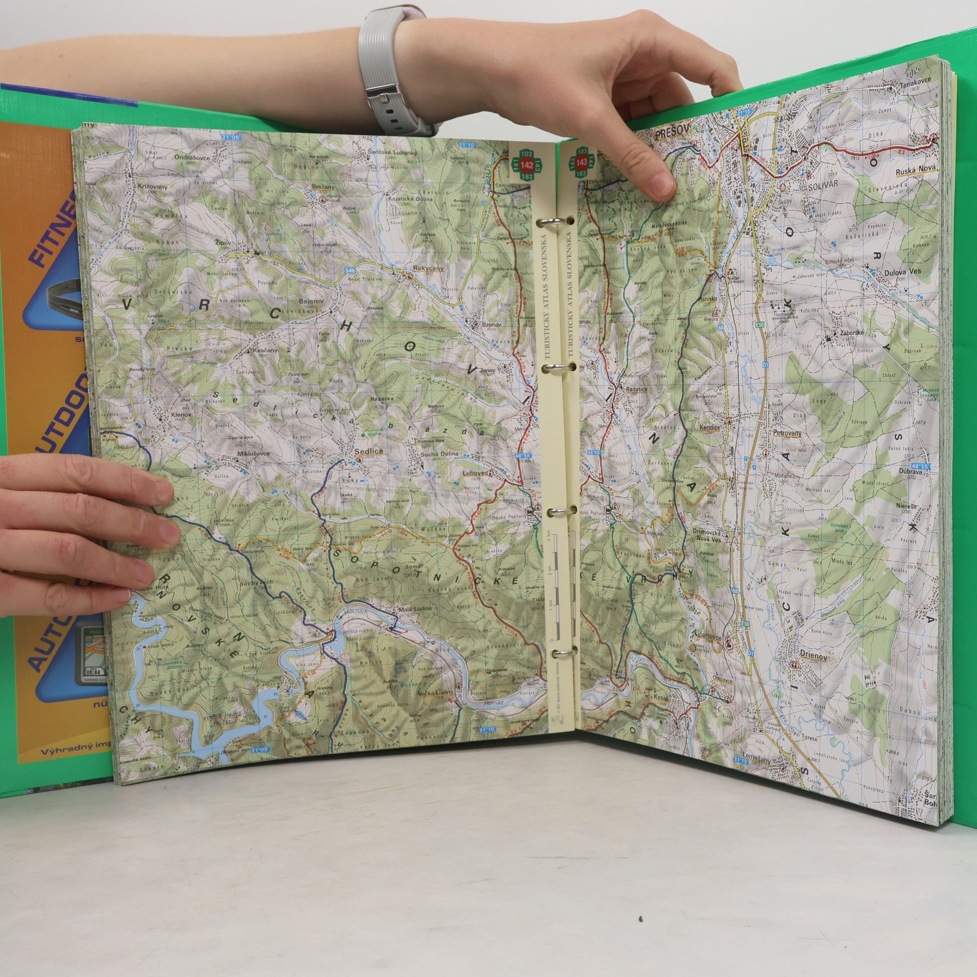 Various authors Turistický atlas Slovenska 1:50000