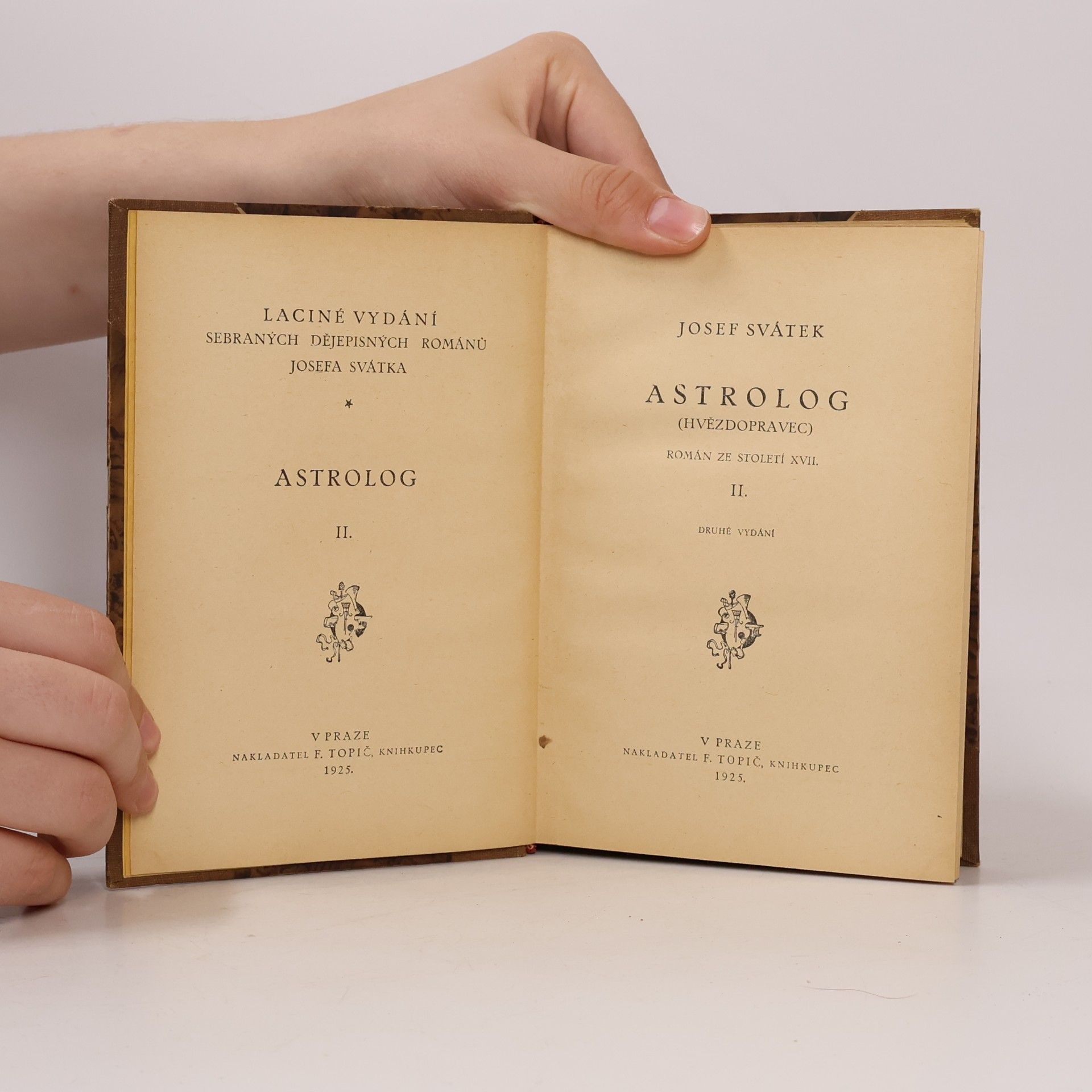 Josef Svátek Astrologie II