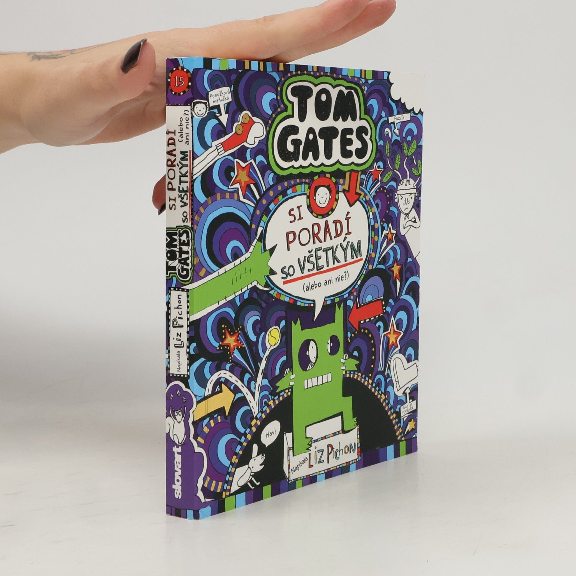 Liz Pichon Tom Gates si poradí so všetkým (alebo ani nie?)