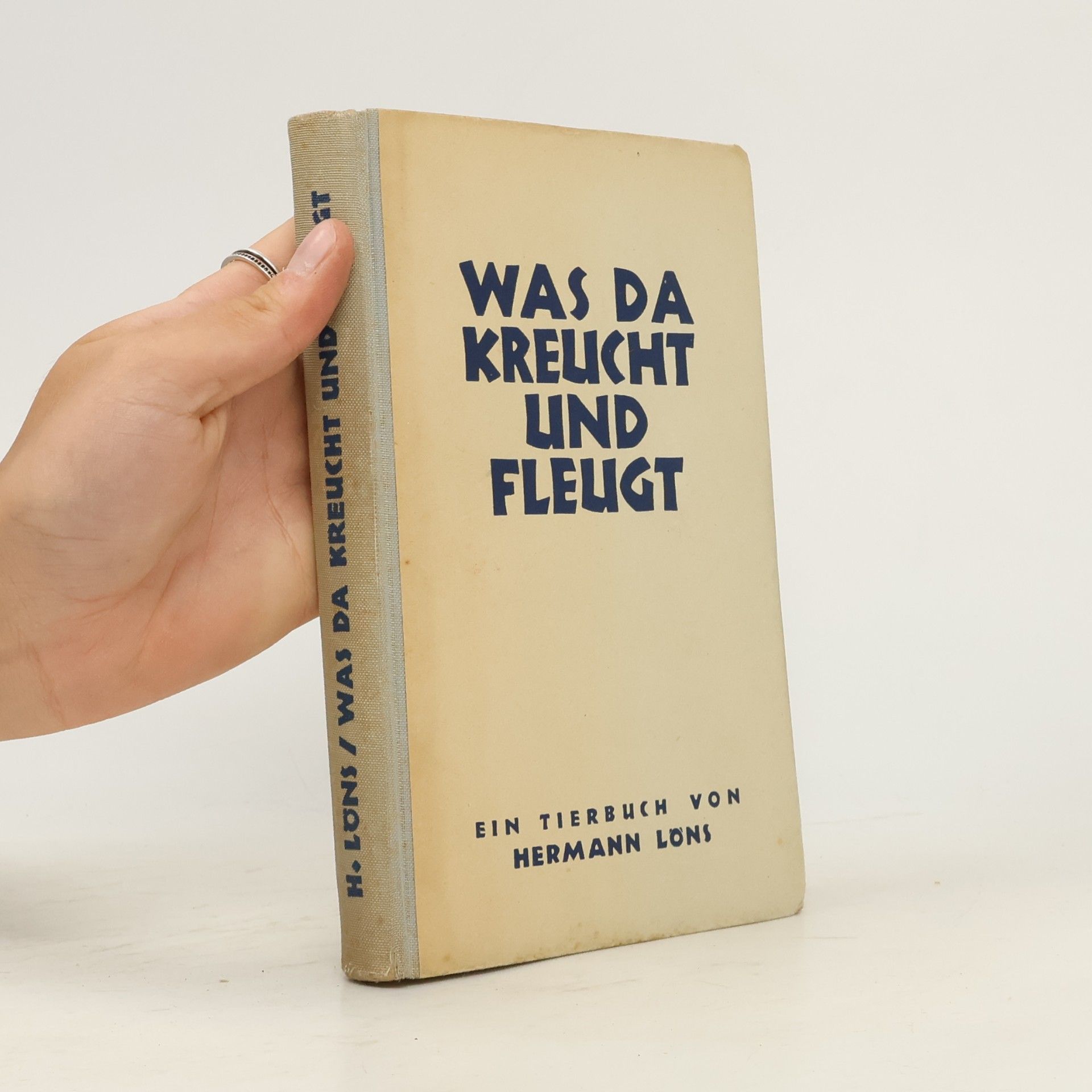 Hermann Löns Was da kreucht und fleugt : ein Tierbuch