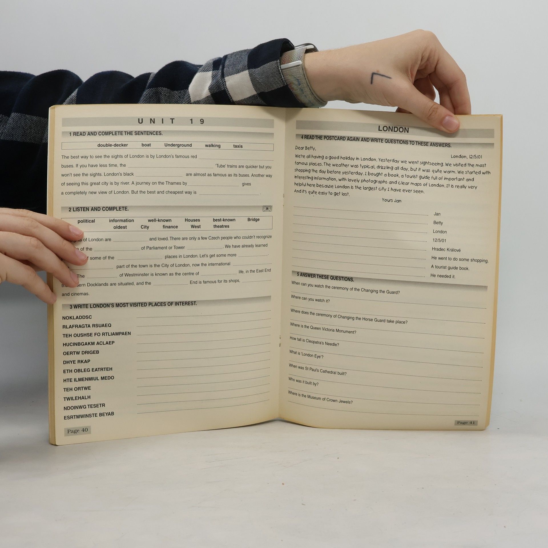 Marie Zahálková Angličtina pro 8.r.ZŠ Workbook