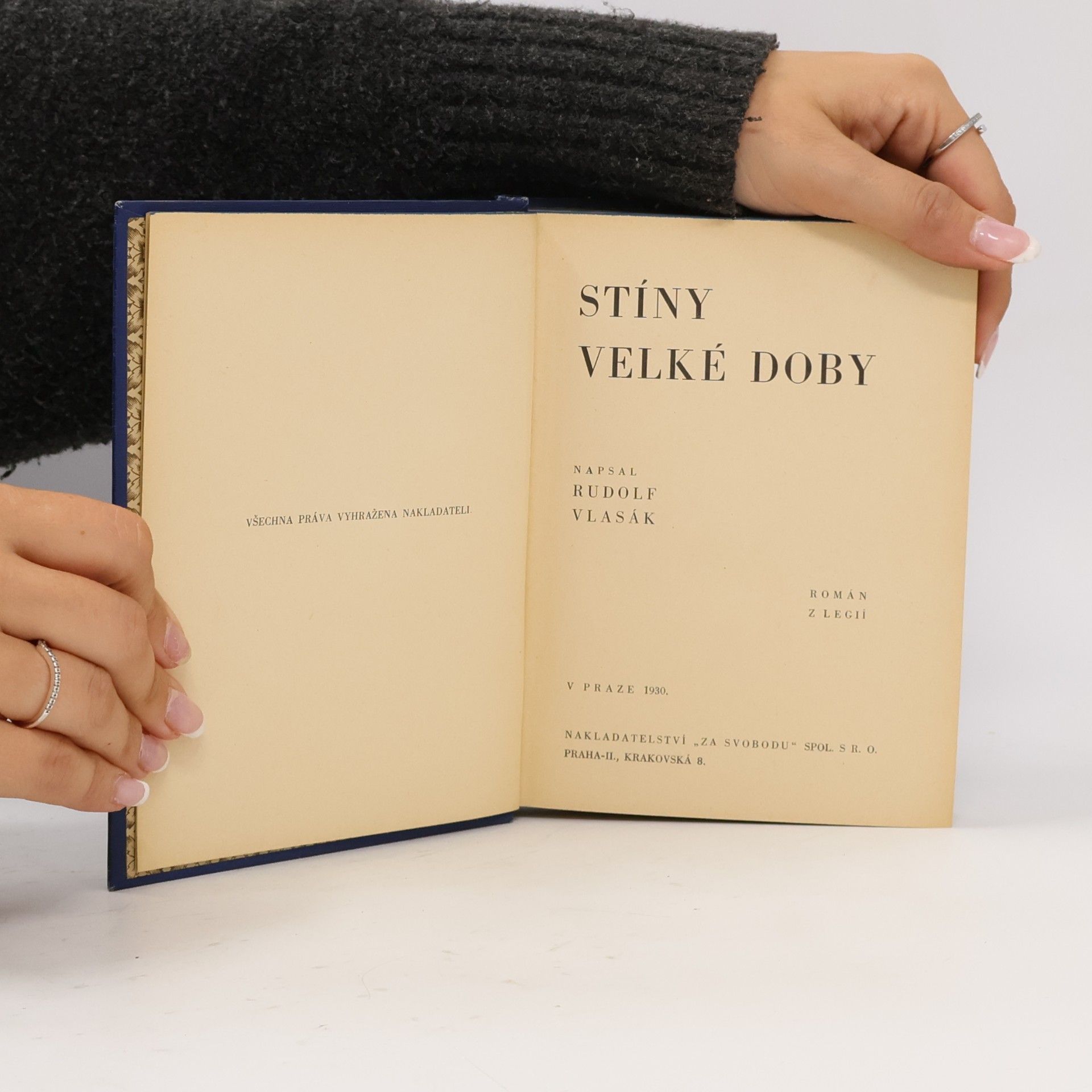 R. Vlasák Stíny velké doby