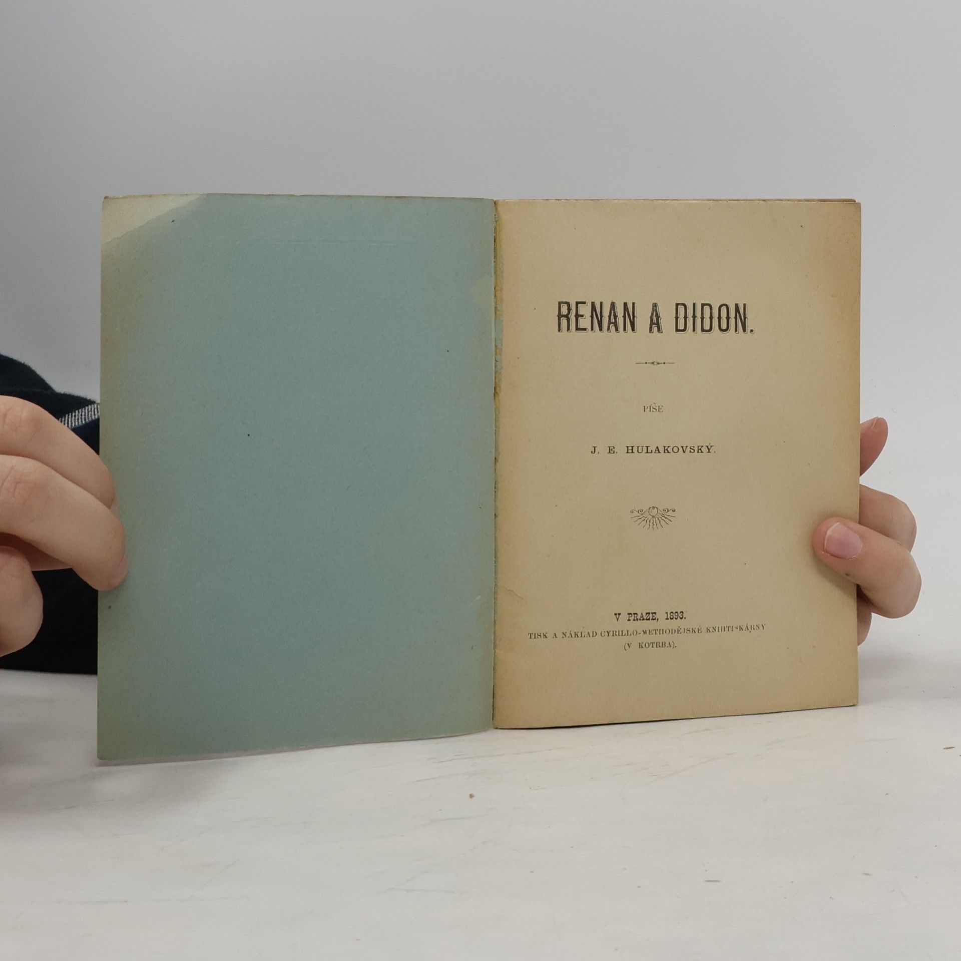 J. E. Hulakovský Renan a Didon