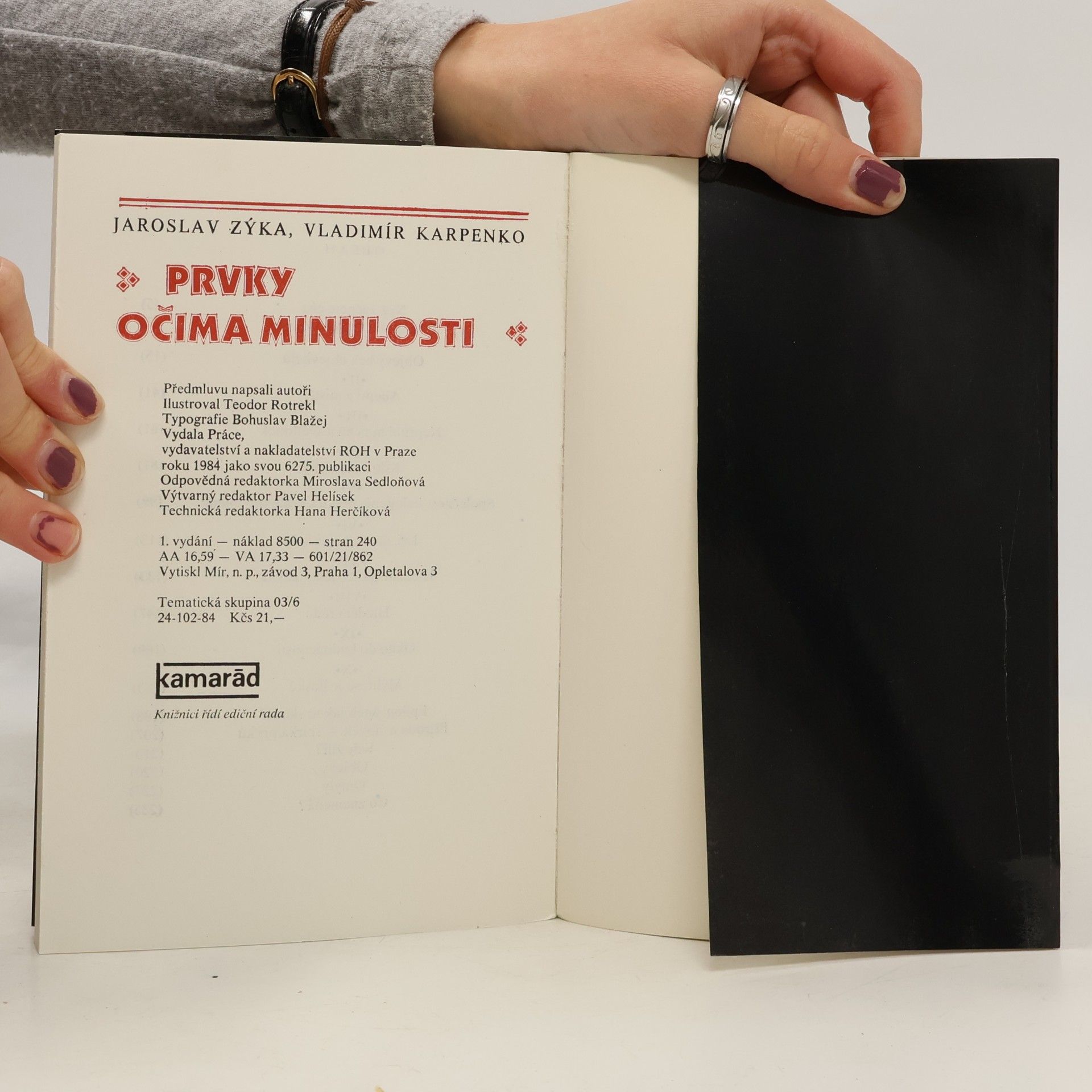 Jaroslav Zýka Prvky očima minulosti