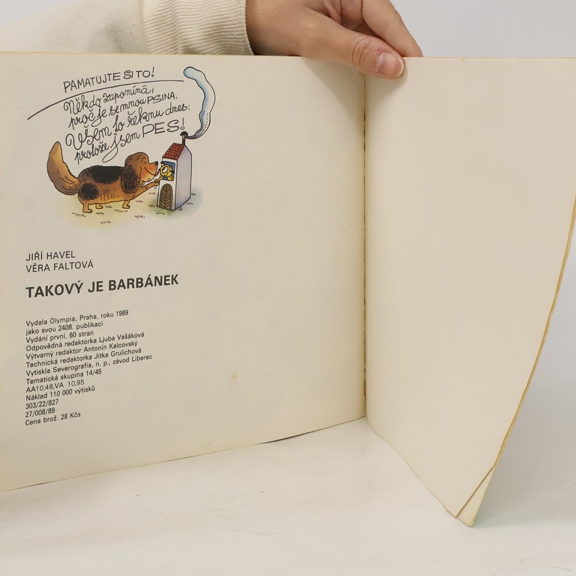 Jiří Havel Takový je Barbánek