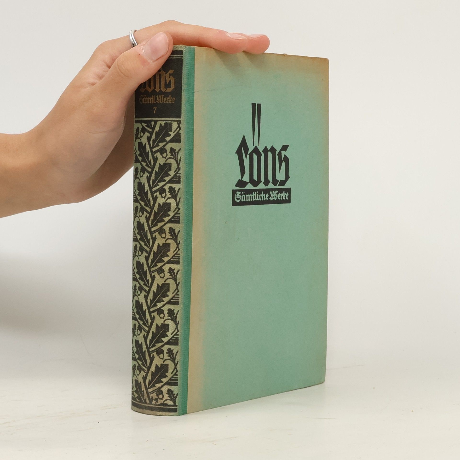 Hermann Löns Sämtliche Werke in acht Bänden. Siebenter Band