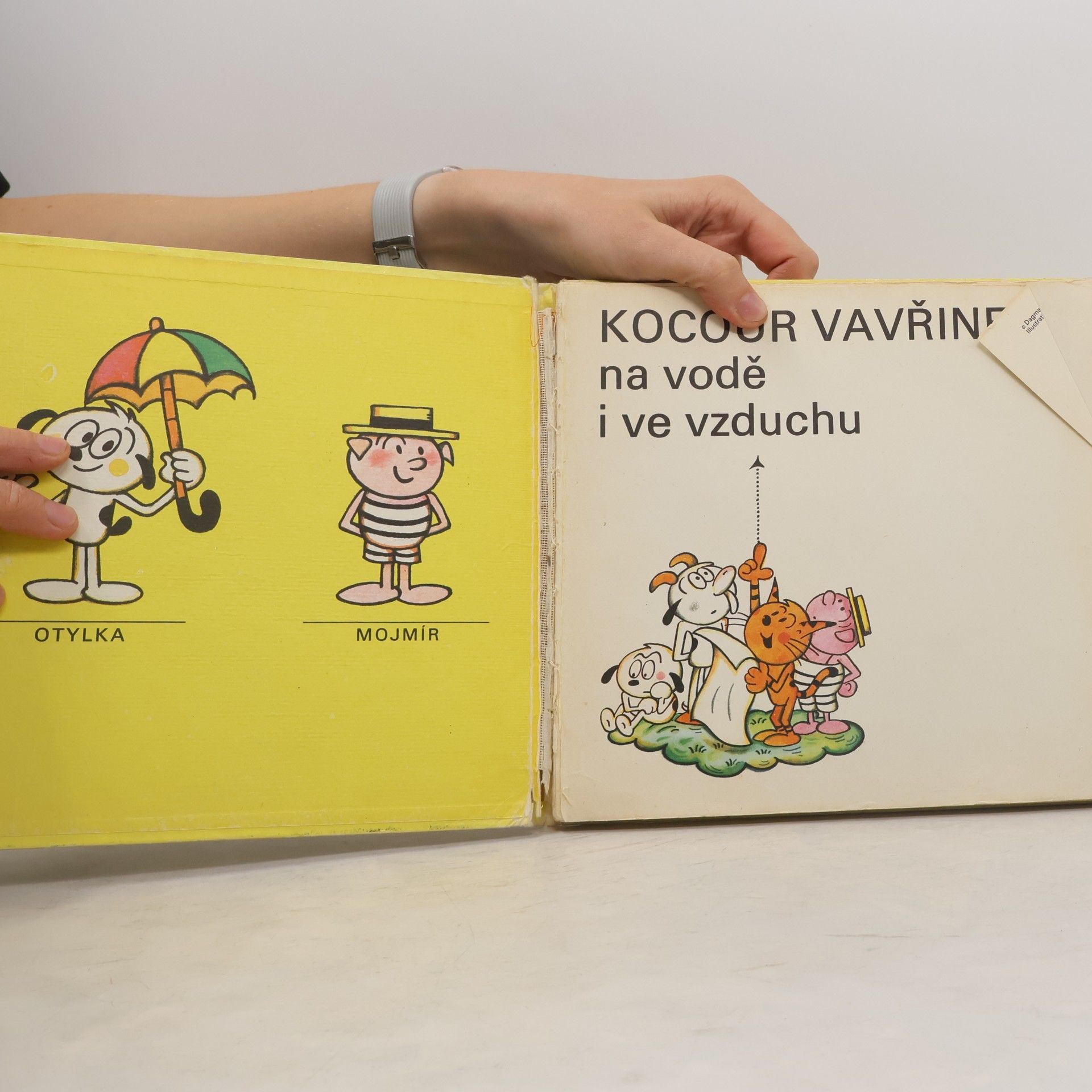 Dagmar Lhotová Kocour Vavřinec na vodě i ve vzduchu
