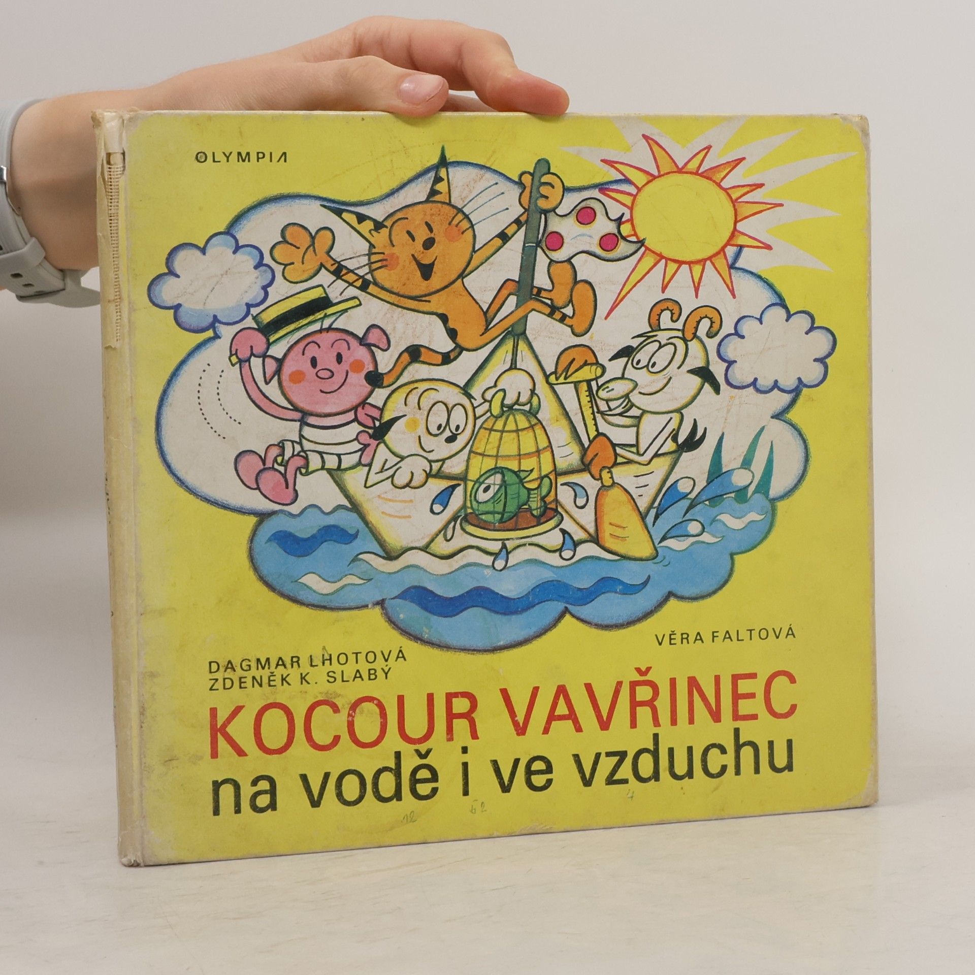 Dagmar Lhotová Kocour Vavřinec na vodě i ve vzduchu