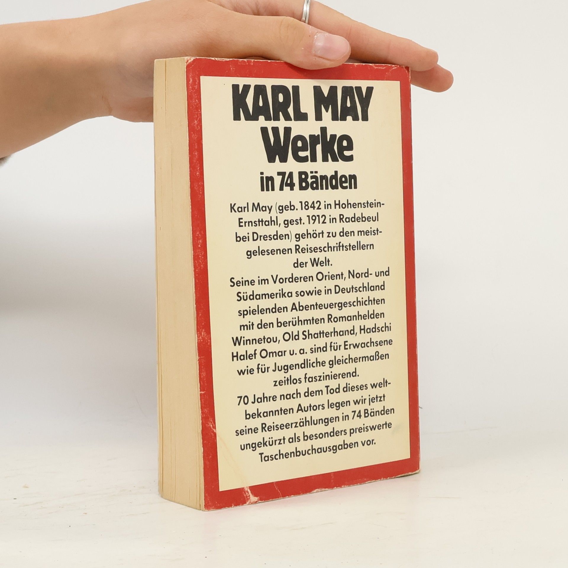 Karl May In den Kordilleren