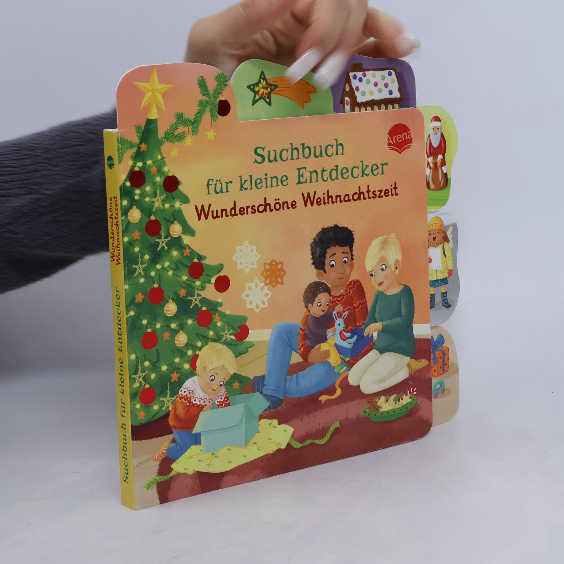 Suchbuch für kleine Entdecker. Wunderschöne Weihnachtszeit