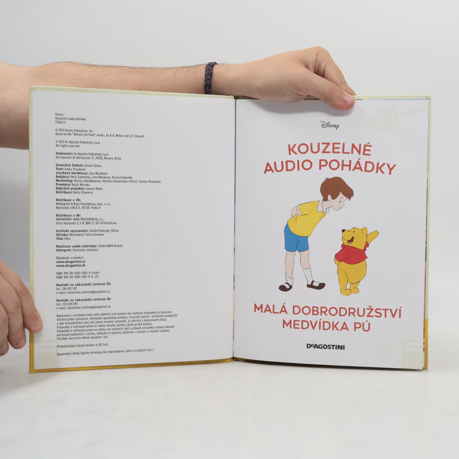 Various authors Kouzelné audio pohádky 23. Malá dobrodružství Medvídka Pú