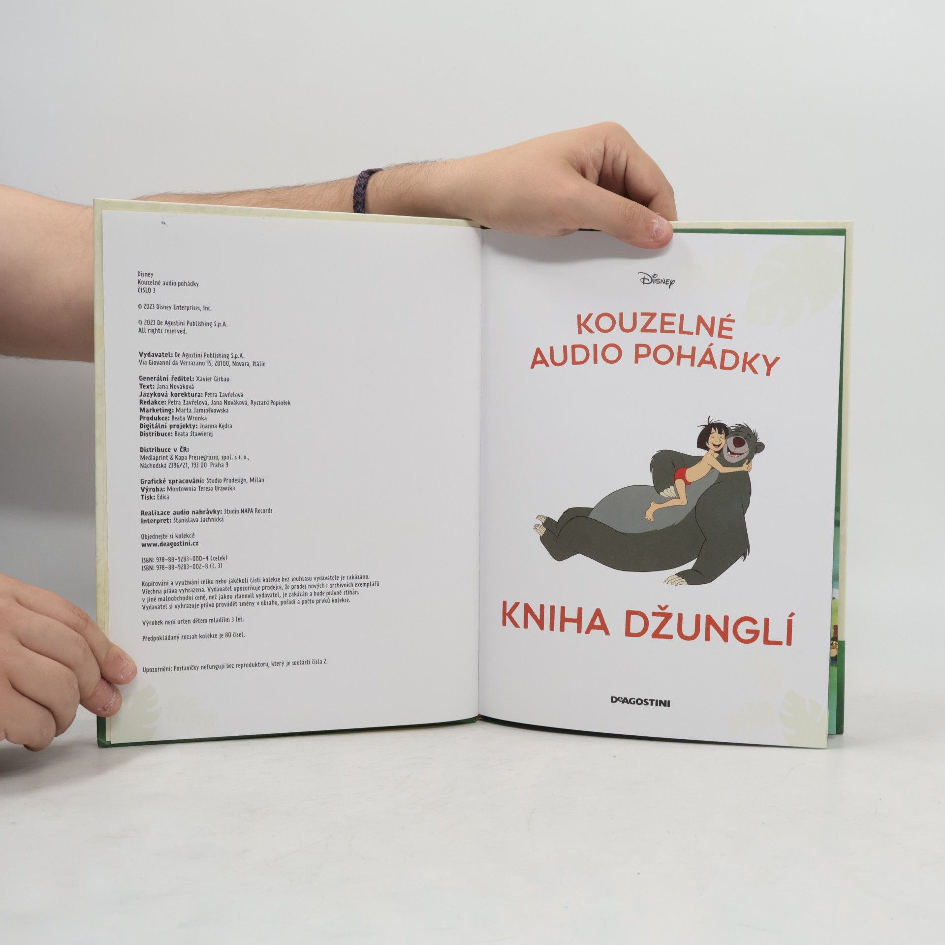 Kolektiv autorů Kouzelné audio pohádky 3. Kniha džunglí