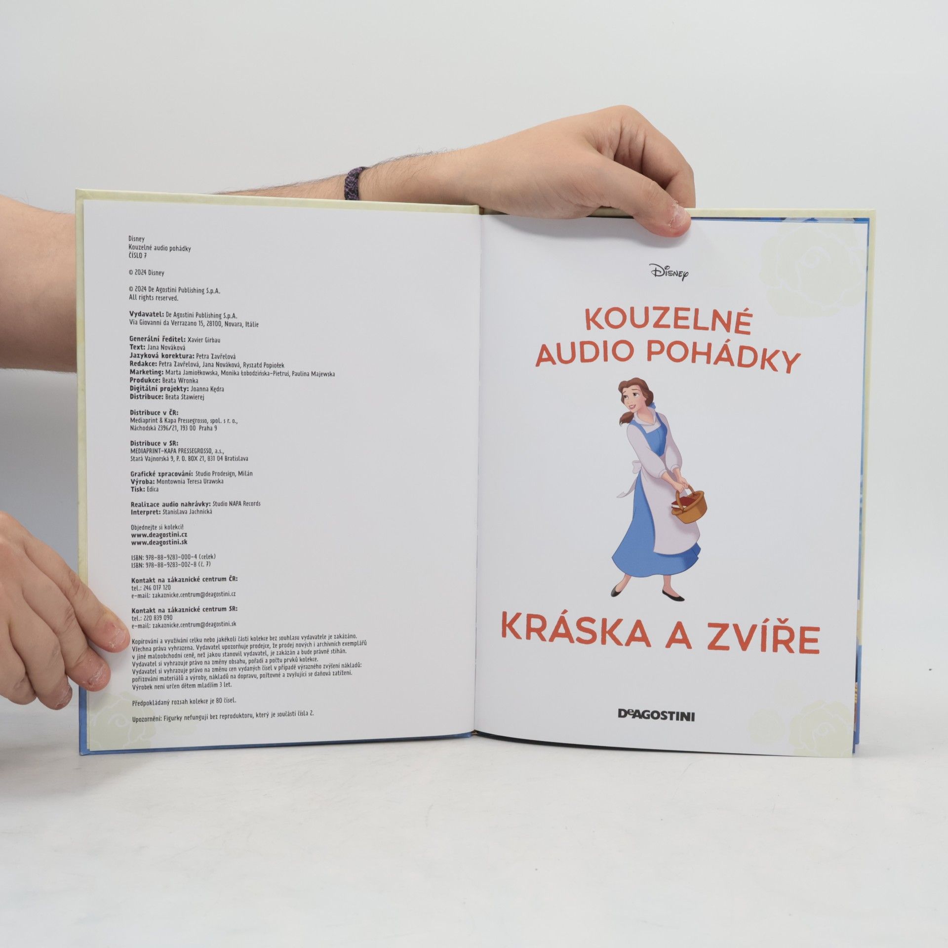 kolektiv Kouzelné audio pohádky 7. Kráska a zvíře