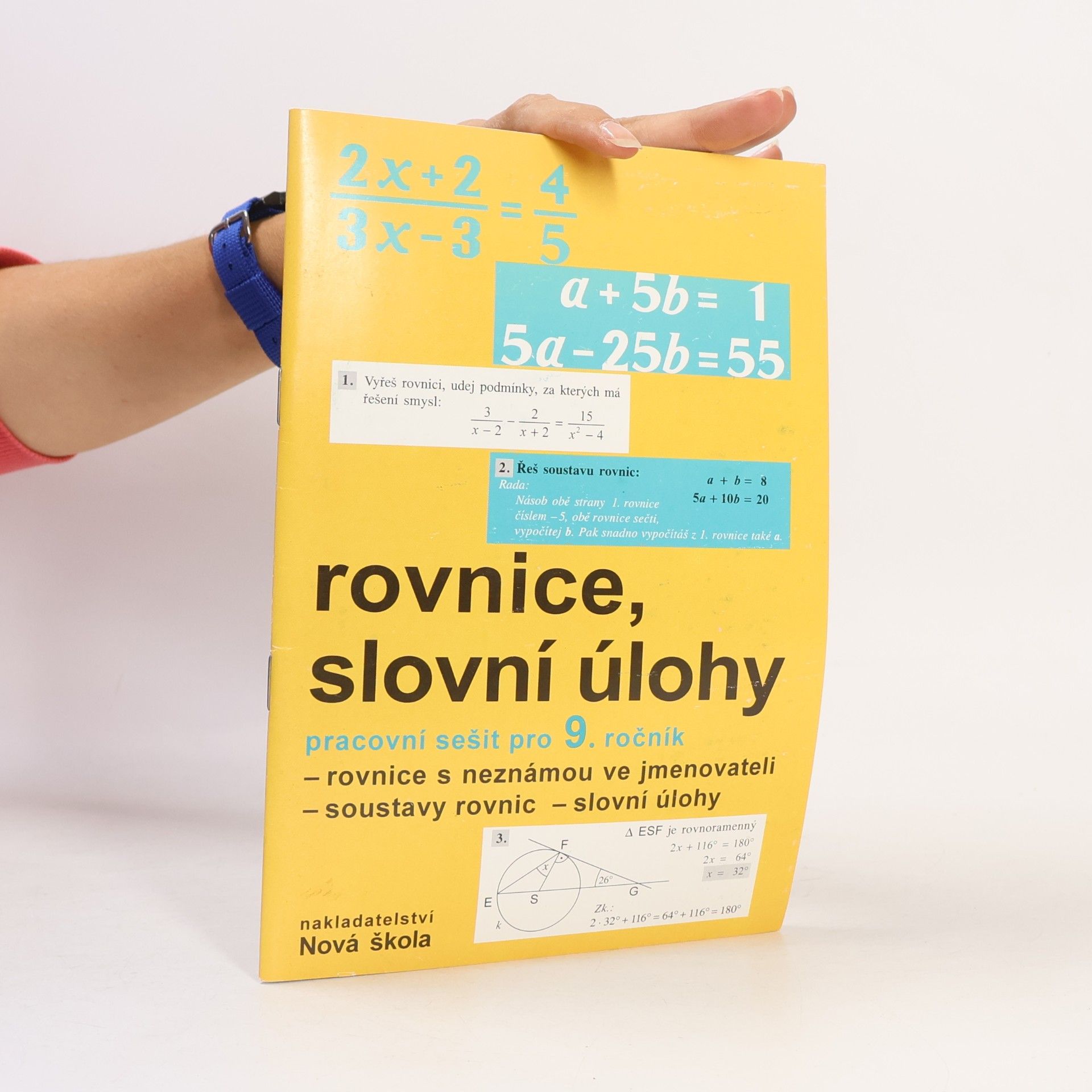 Zdena Rosecká Rovnice,slovní úlohy - Matematika 9.roč. pracovní sešit