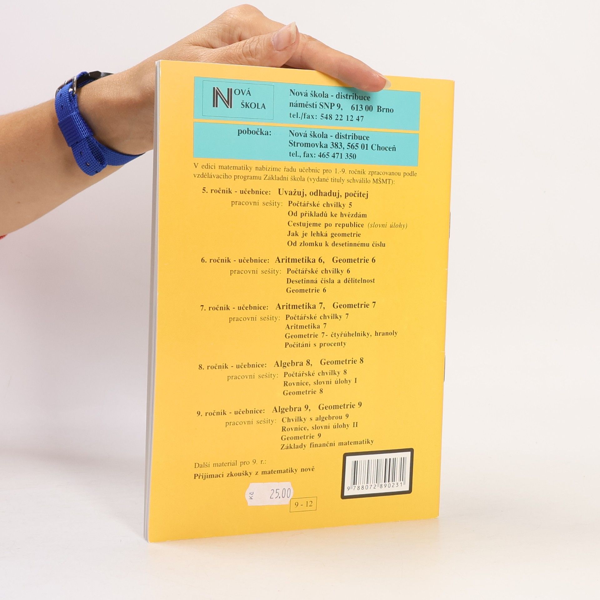 Zdena Rosecká Rovnice,slovní úlohy - Matematika 9.roč. pracovní sešit