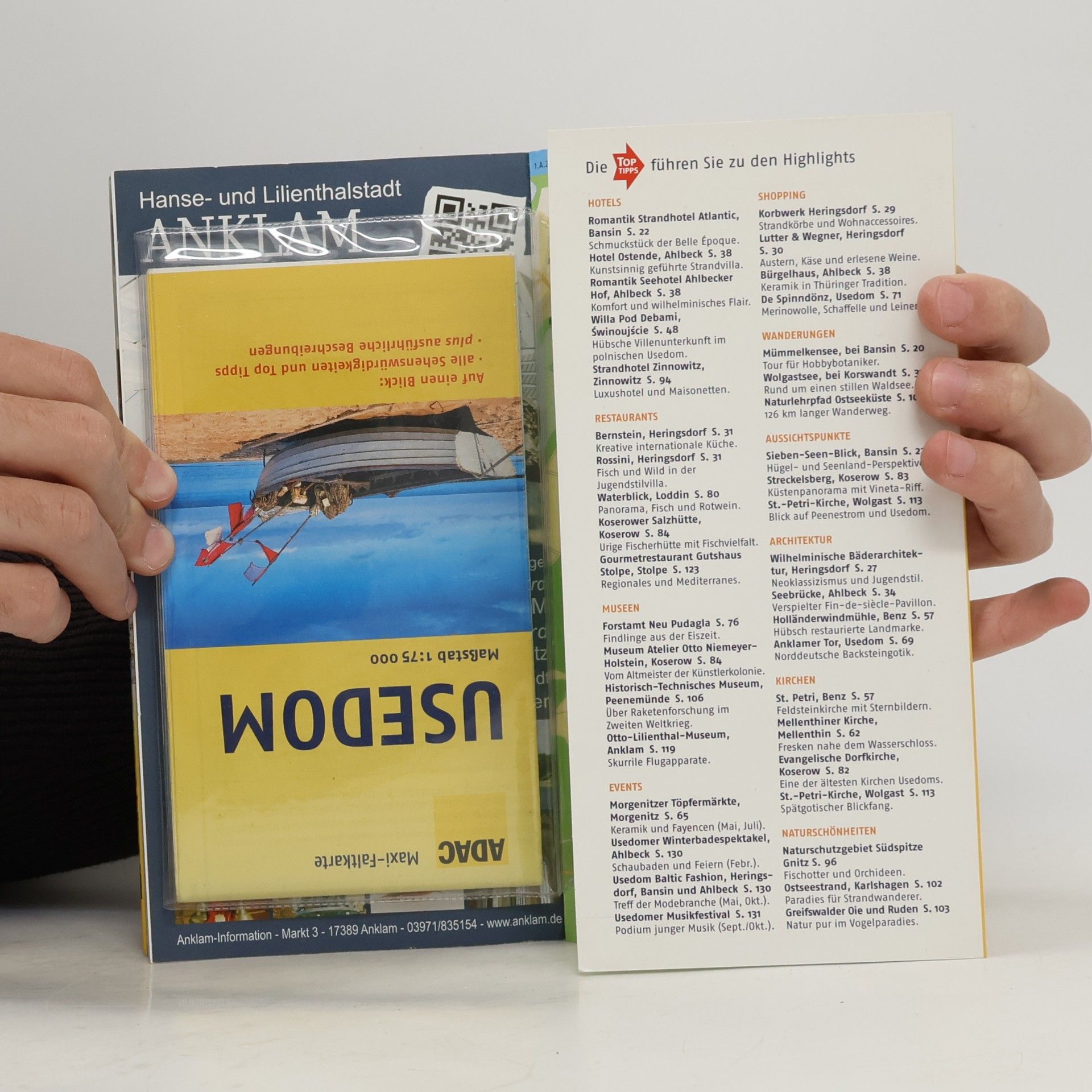 Rolf Goetz Usedom - Wollin, Festlandküste