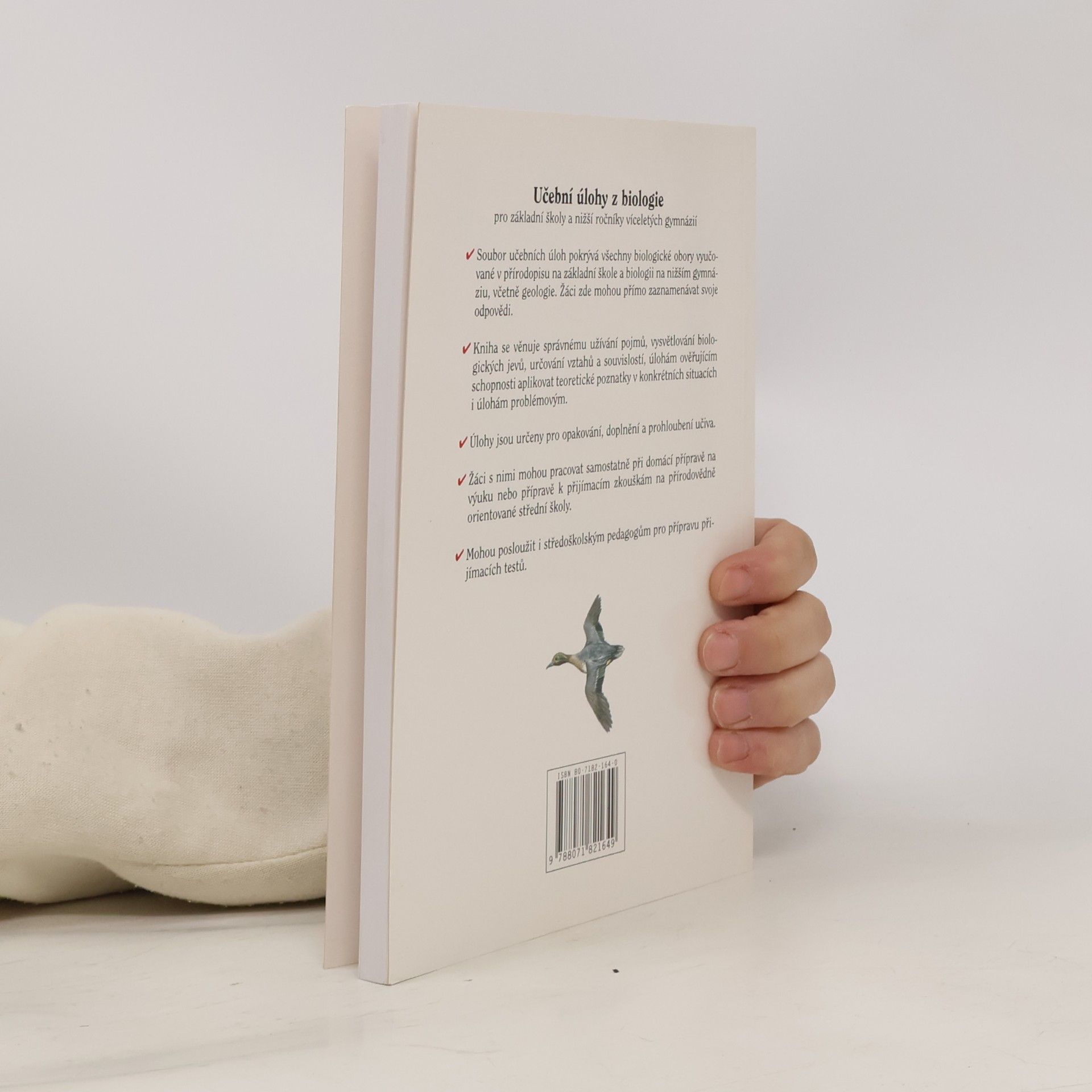 Věra Čížková Učební úlohy z biologie. Pro základní školy a nižší ročníky víceletých gymnázií