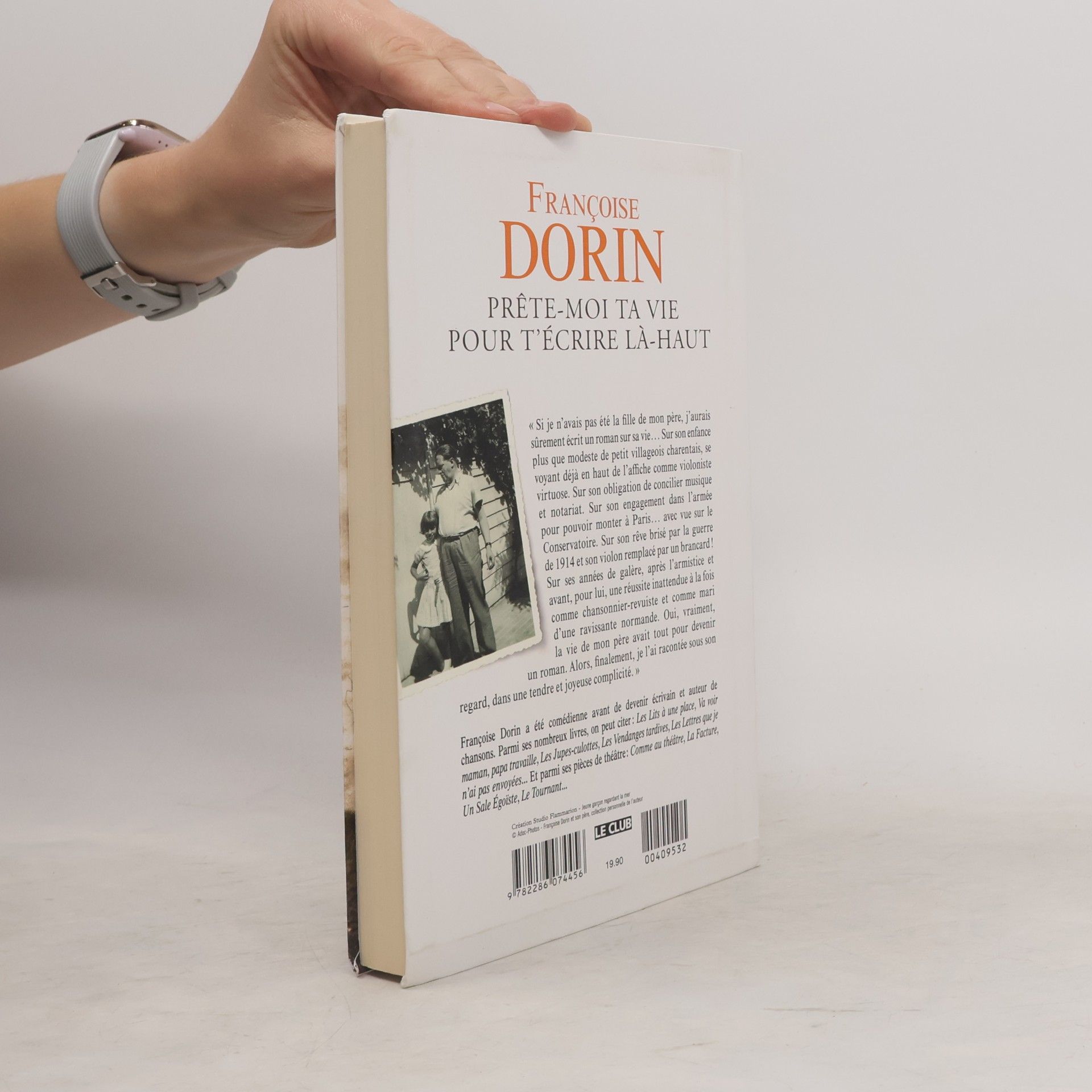 Françoise Dorin Prête-moi ta vie pour t'écrire là-haut