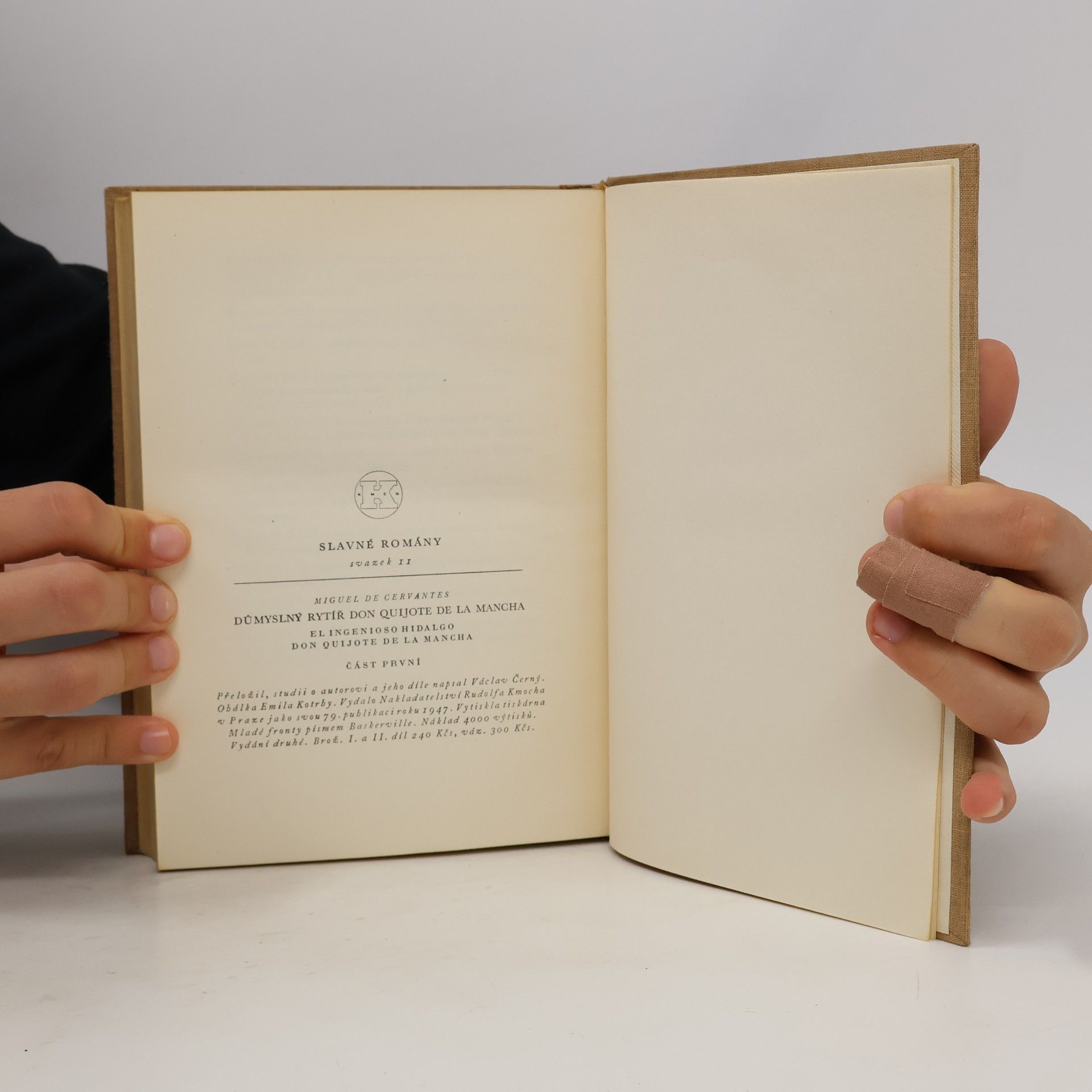 Miguel de Cervantes Don Quijote de la Mancha. 1. a 2. část