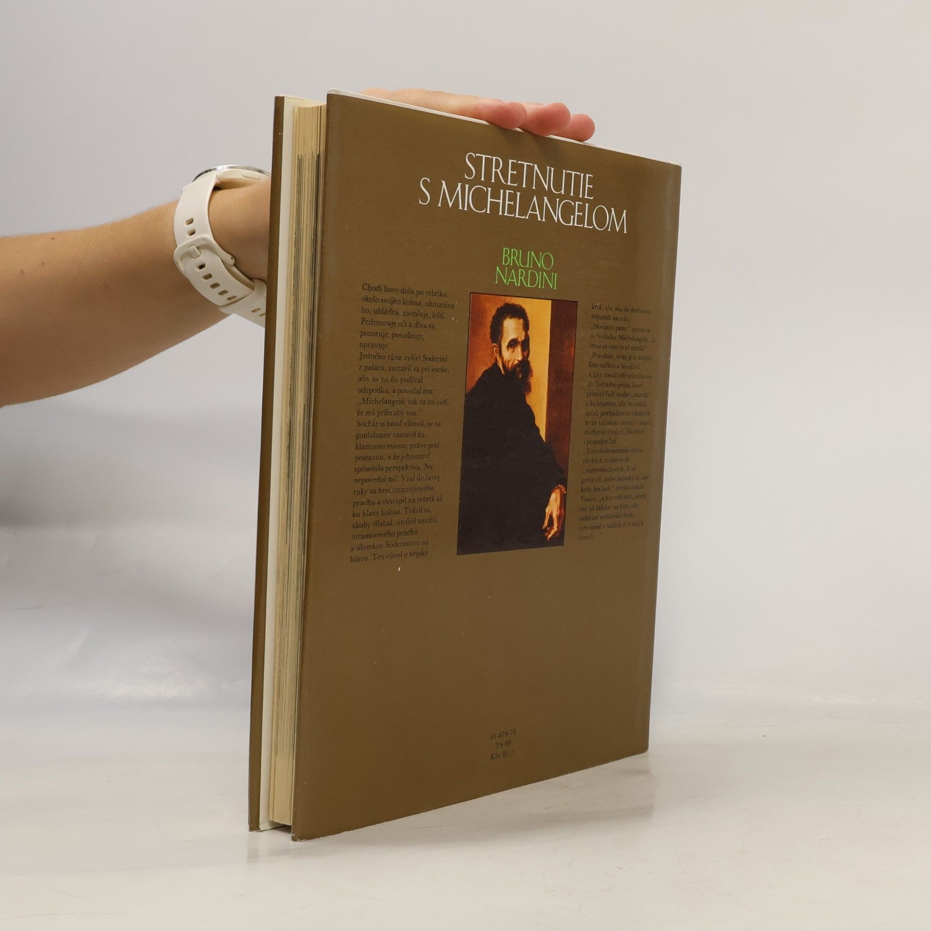 Bruno Nardini Stretnutie s Michelangelom