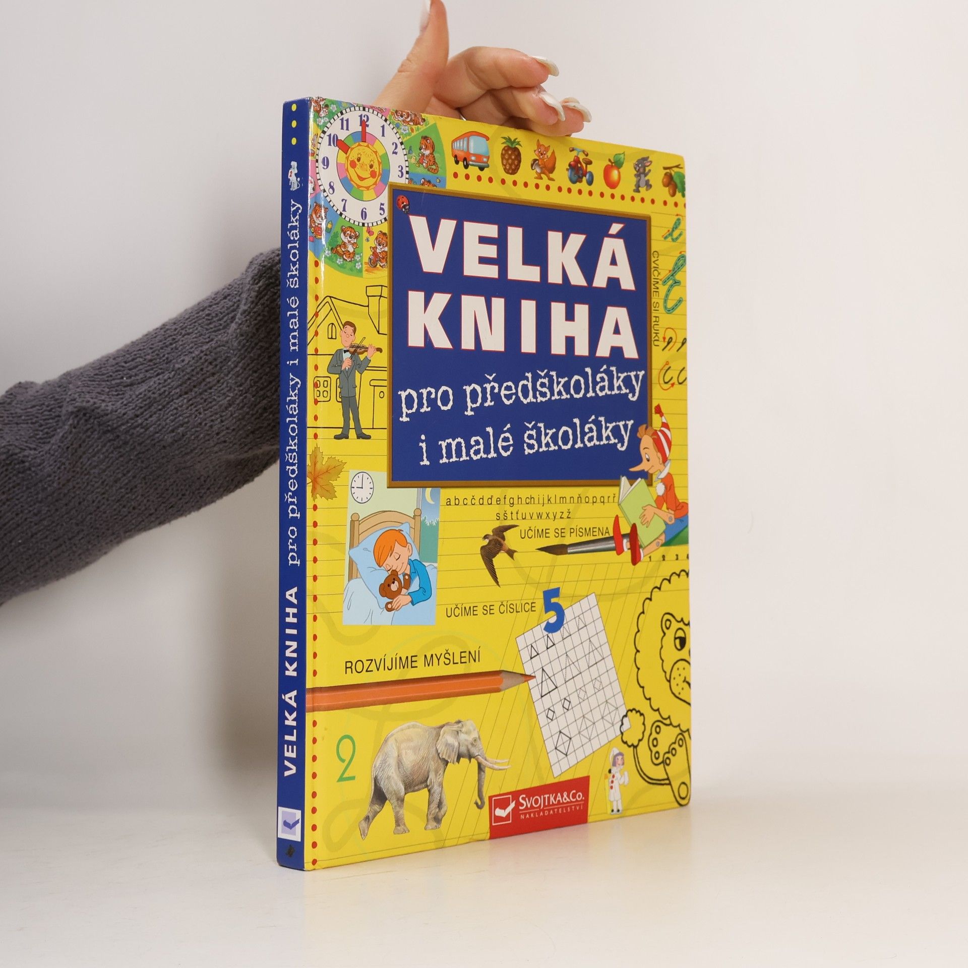 Jiří Dvořák Velká kniha pro předškoláky a malé školáky
