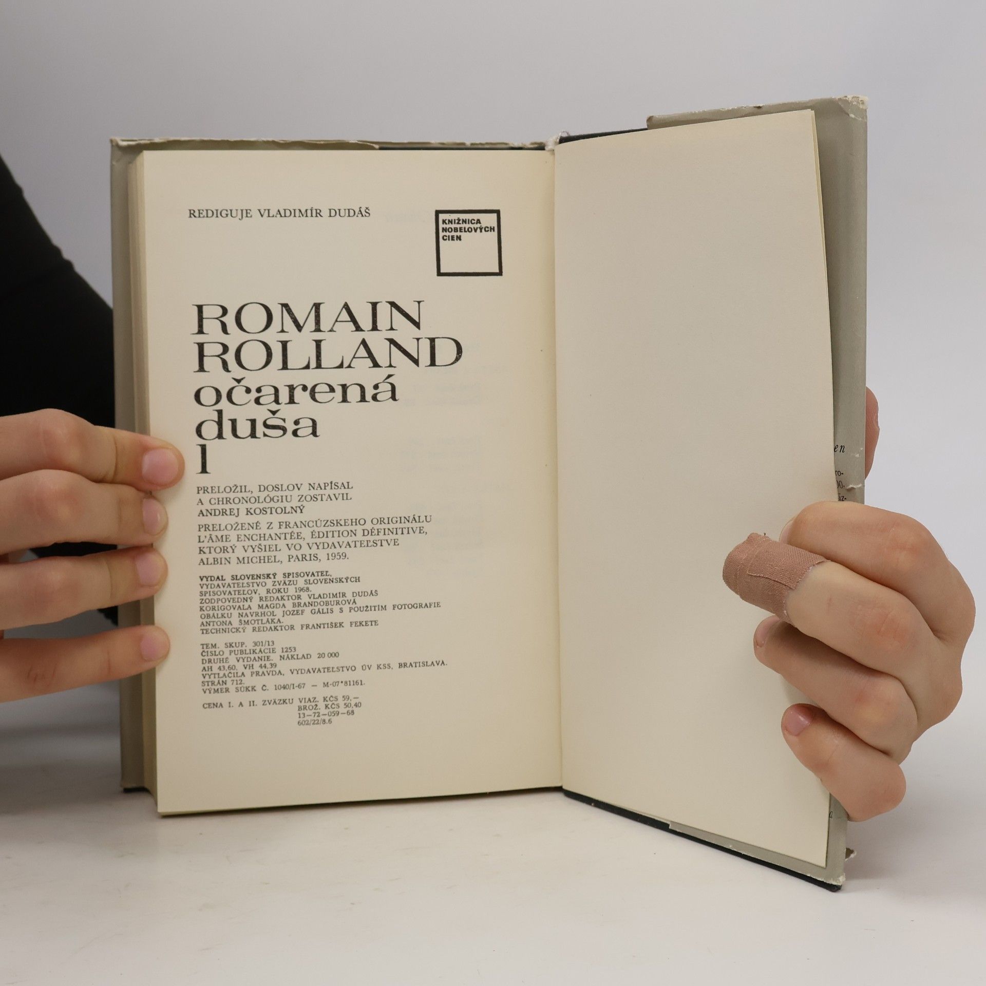 Romain Rolland Očarená duša 1. a 2. díl