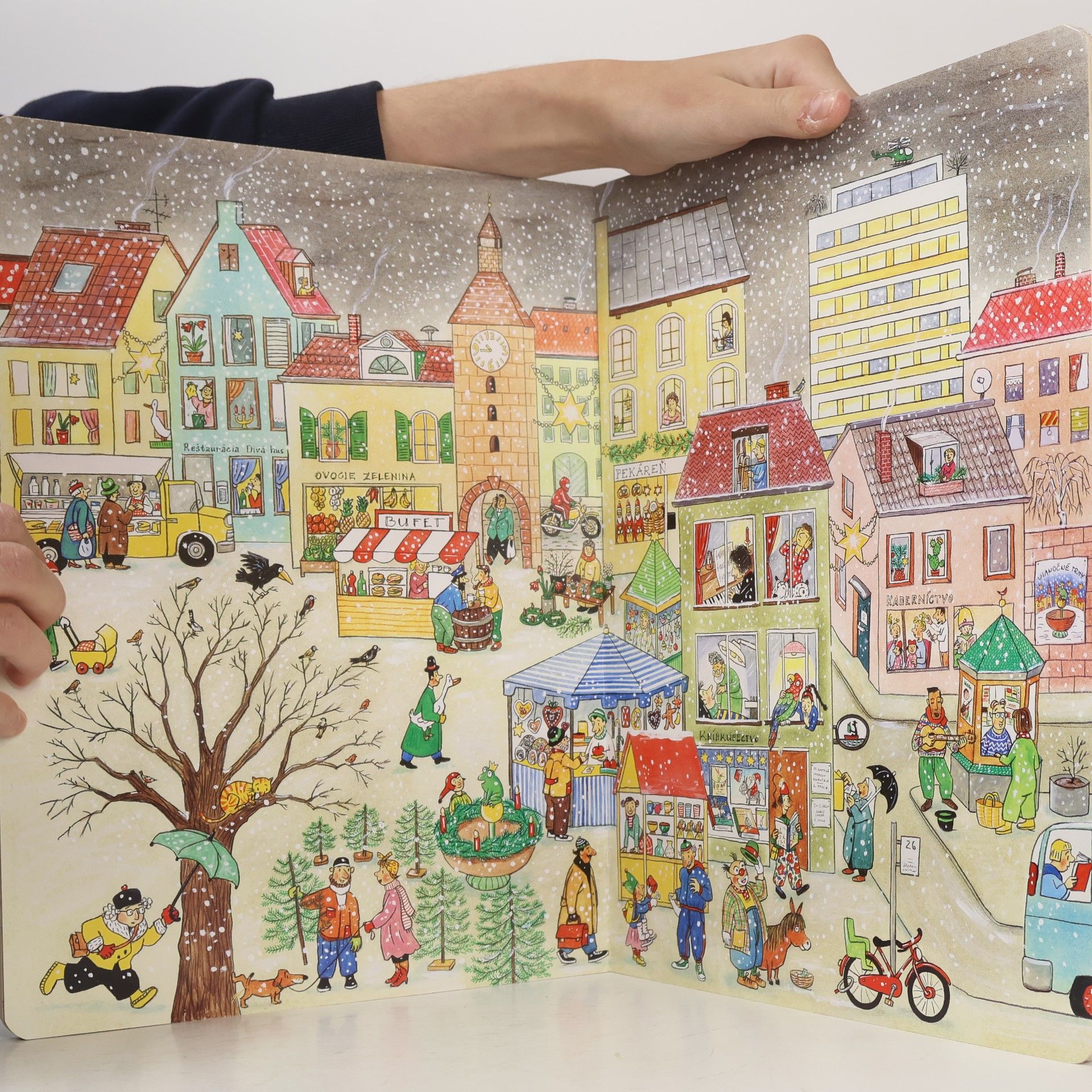 Rotraut Susanne Berner Potulky zimou