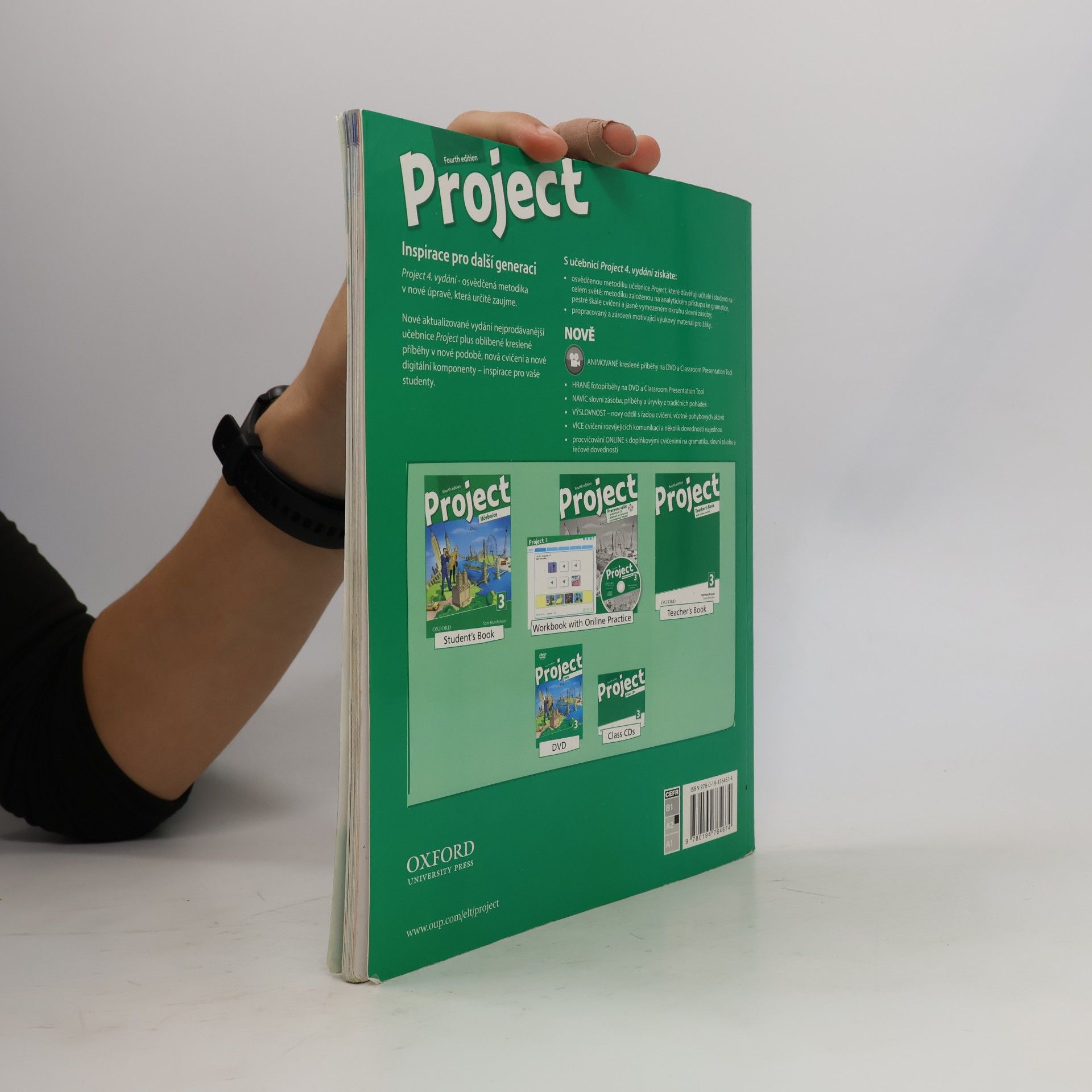 Tom Hutchinson Project 3 : fourth edition. Učebnice
