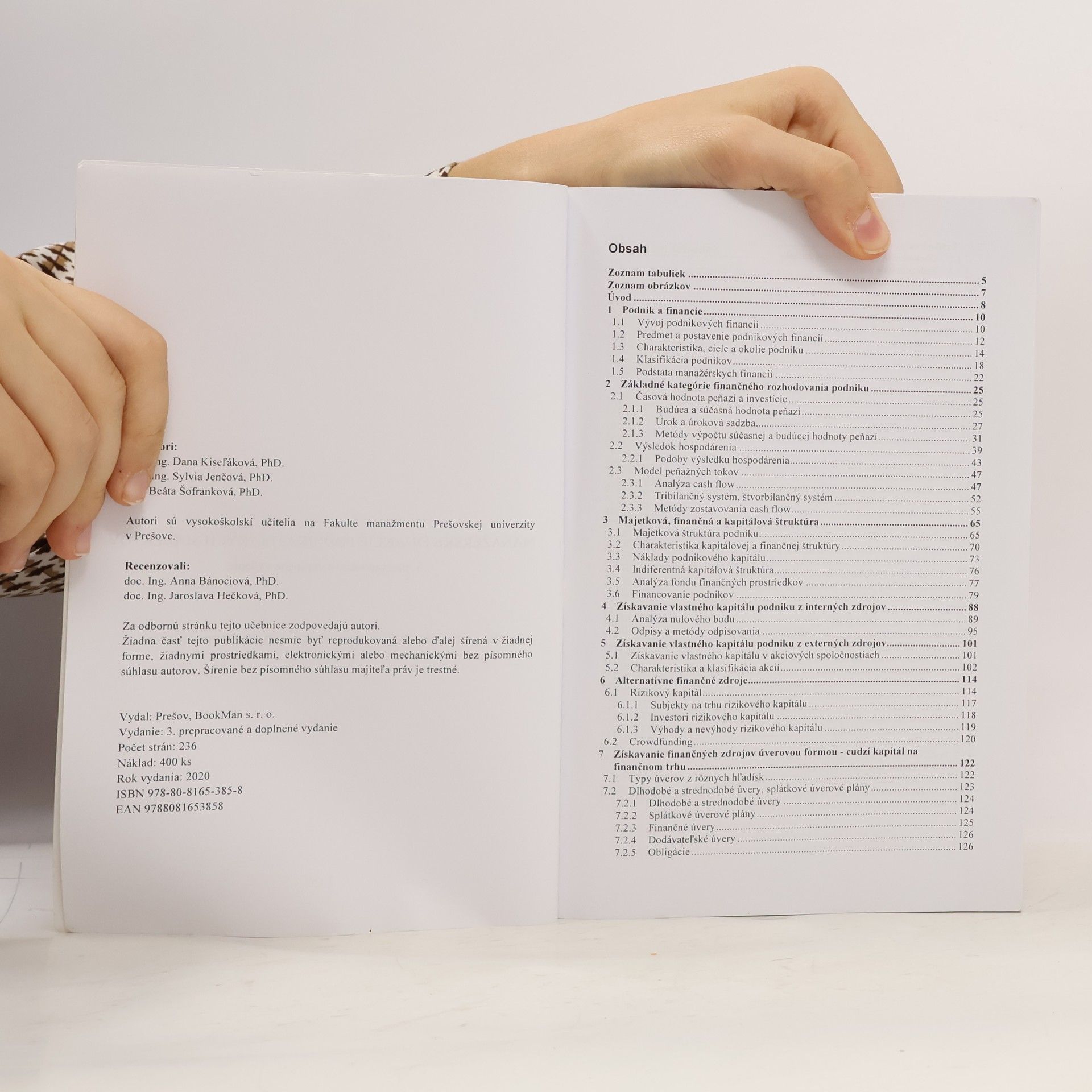 Dana Kiseľáková Manažérske financie podnikateľských subjektov