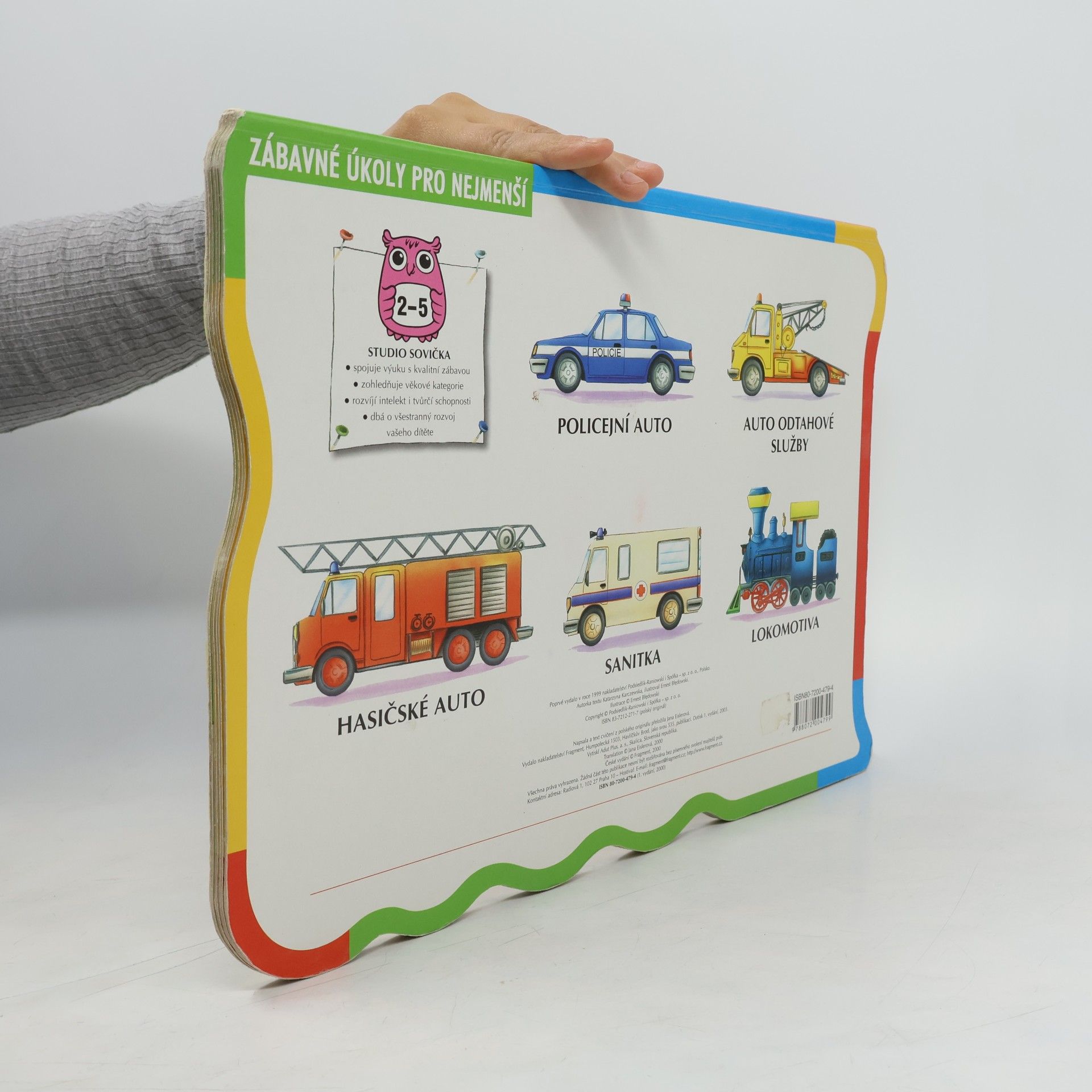 Autores varios Jede, jede mašinka. Zábavné úkoly pro nejmenší
