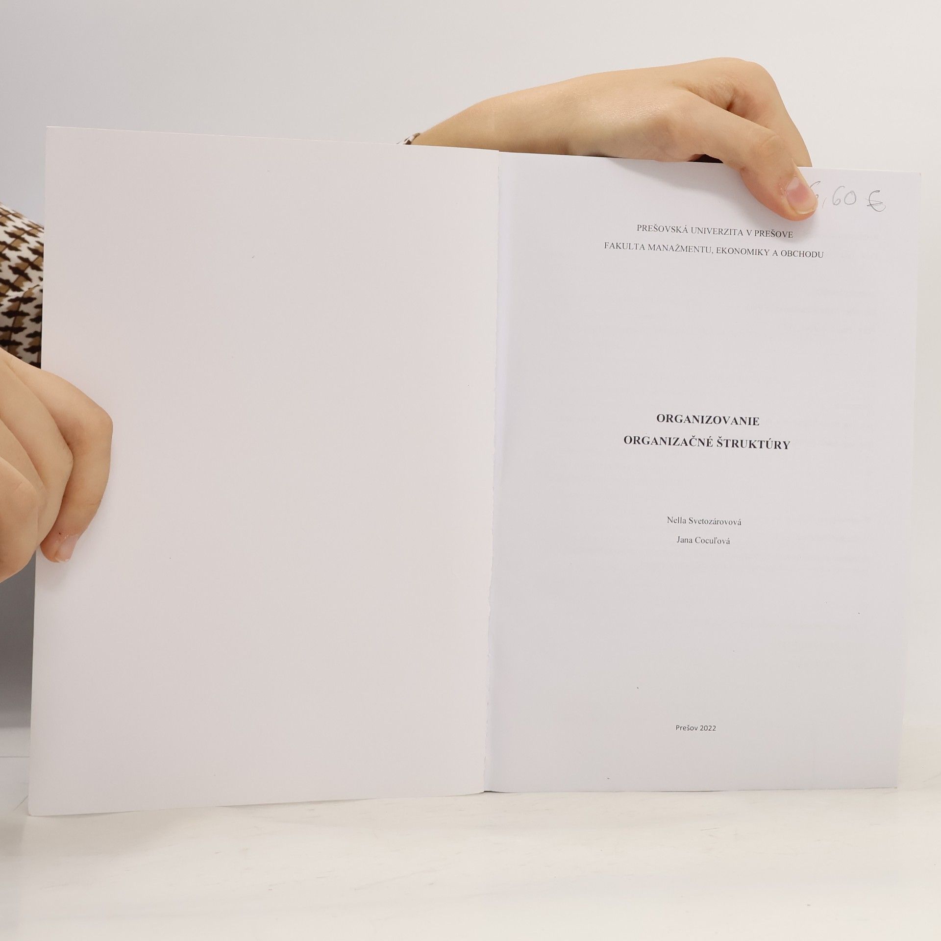 Nella Svetozárovová Organizovanie organizačné štruktúry