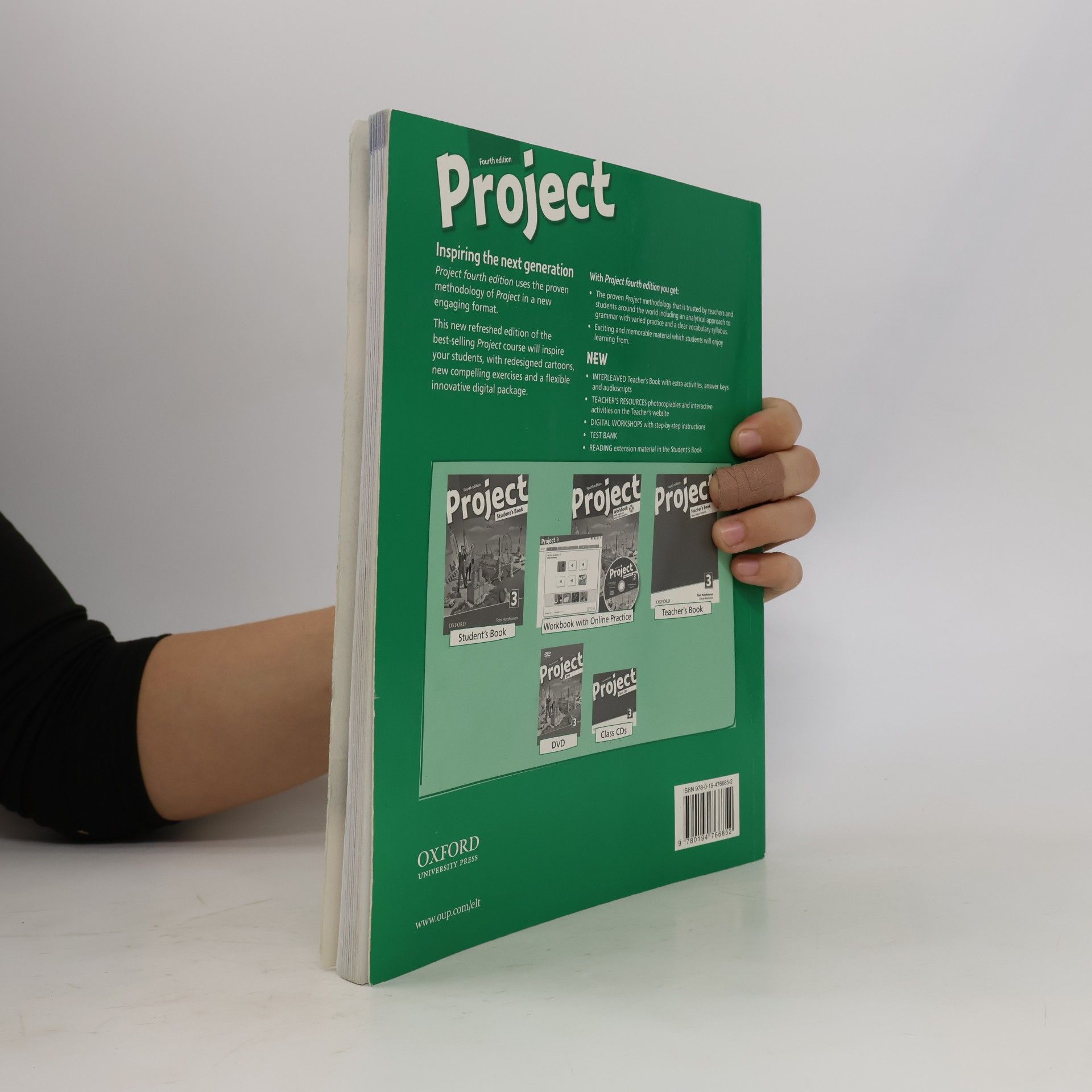Tom Hutchinson Project 3. Teacher's book with online practice. Fourth edition