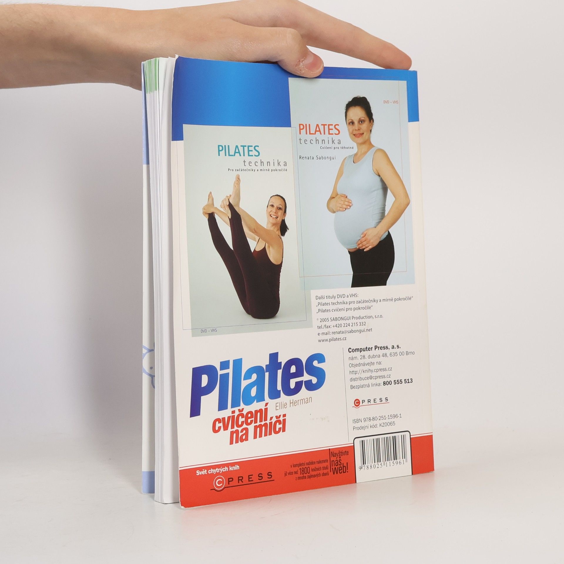Ellie Herman Pilates cvičení na míči: Jak si zpevnit a zformovat celou postavu