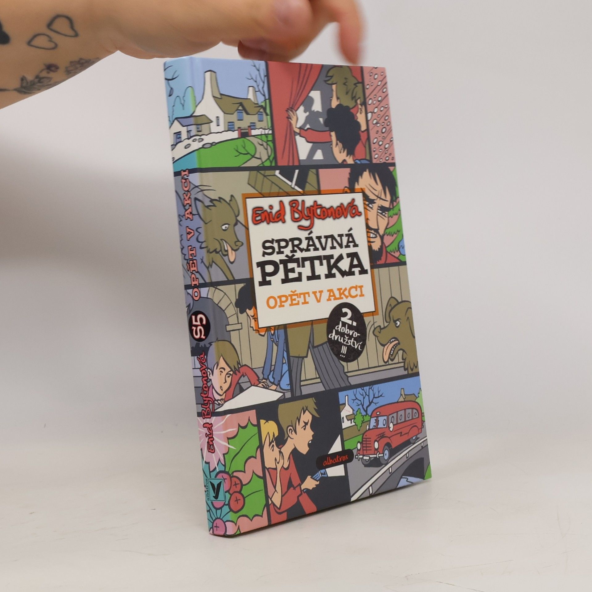 Enid Blyton Správná pětka. Opět v akci