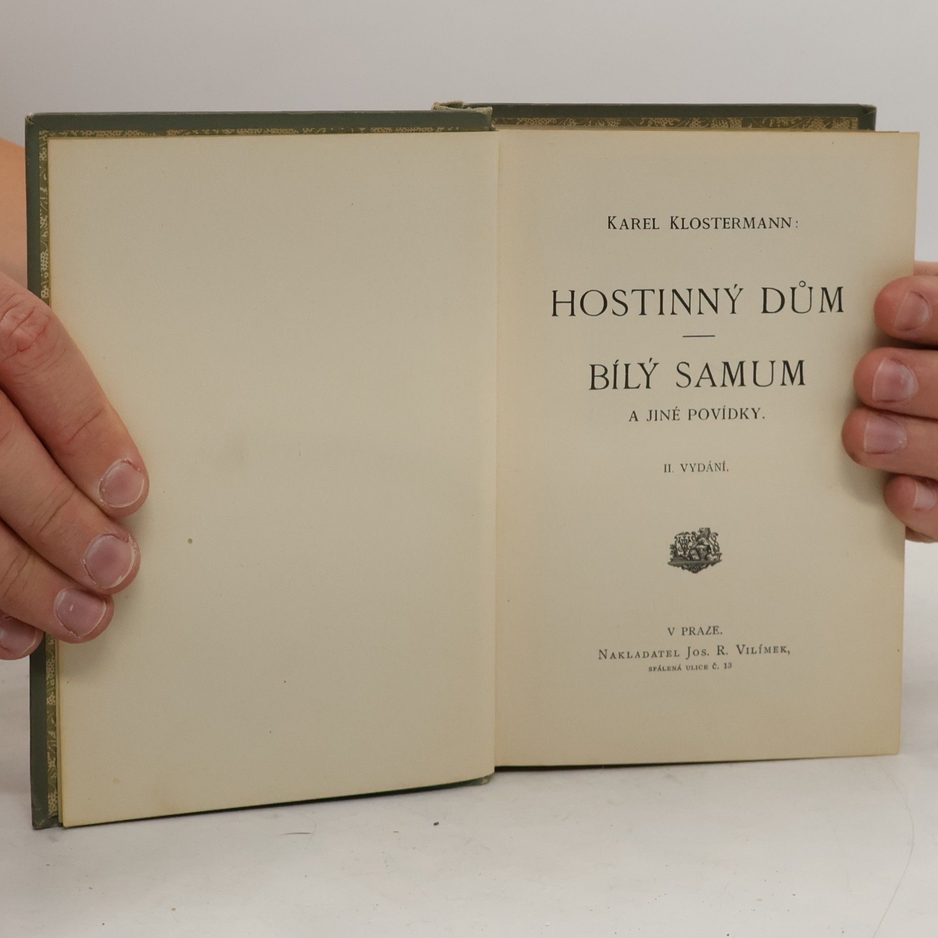 Karel Klostermann Hostinný dům