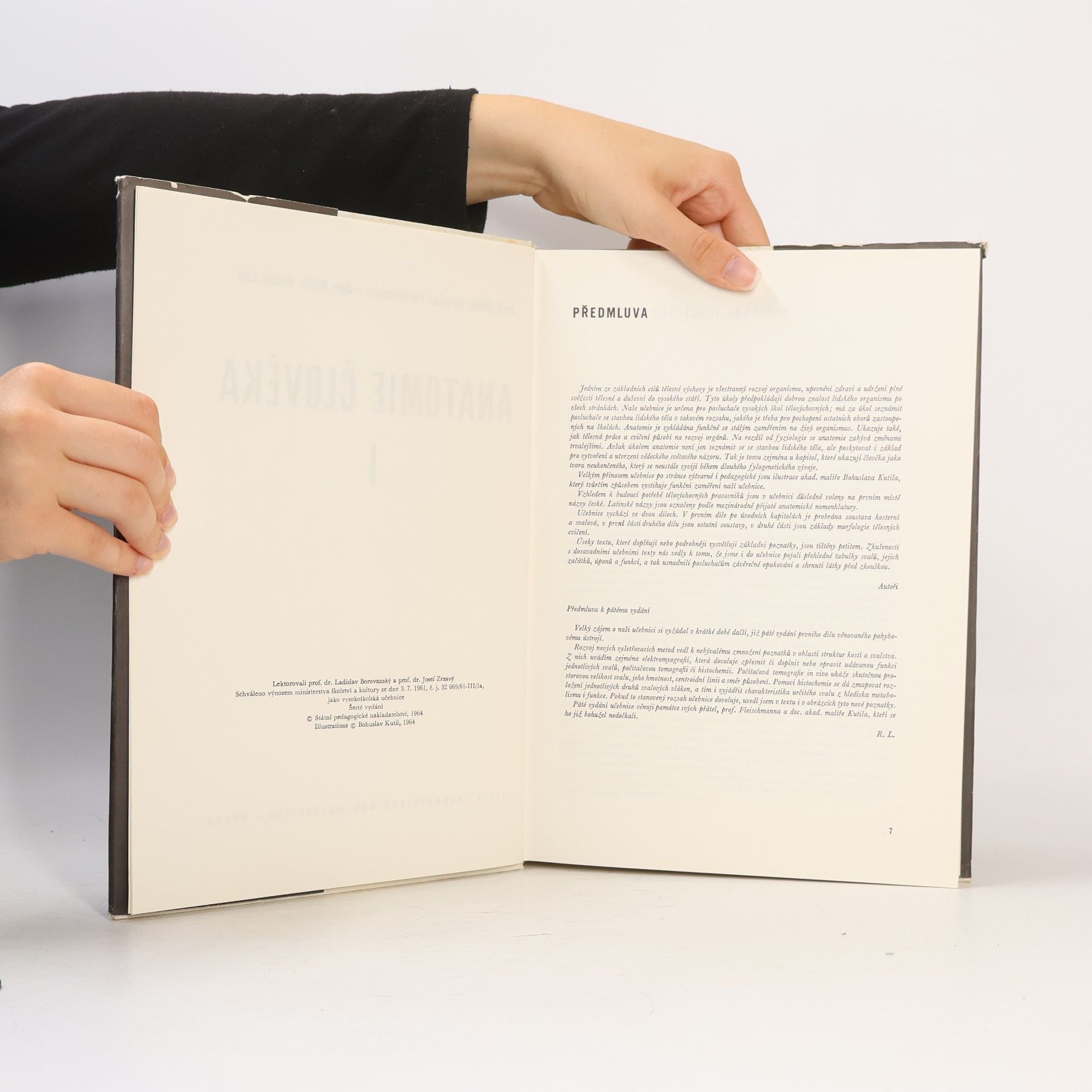 Jaroslav Fleischmann Anatomie člověka I. díl