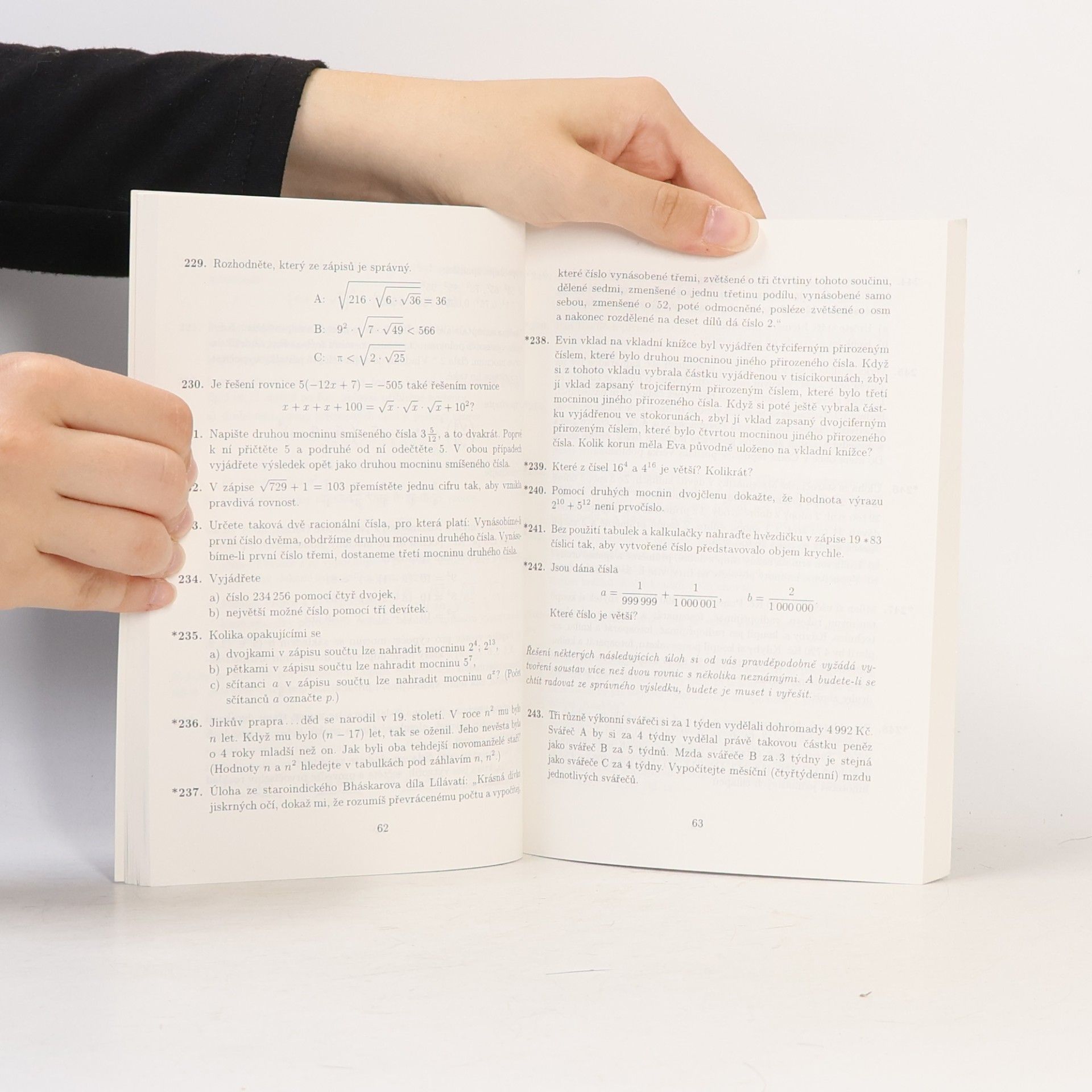 Josef Trejbal Sbírka zajímavých úloh z matematiky