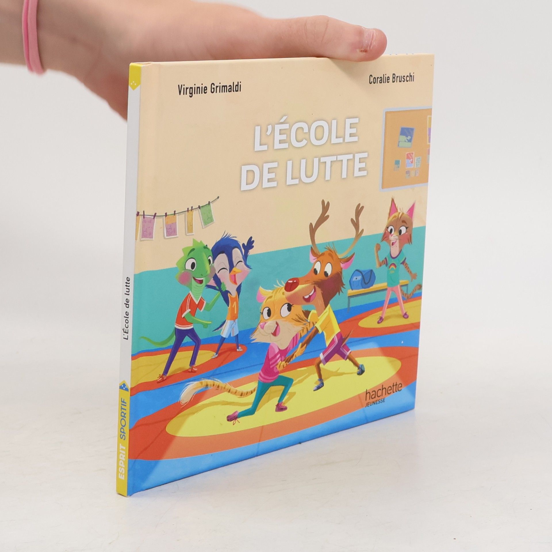 Virginie Grimaldi L'école de lutte