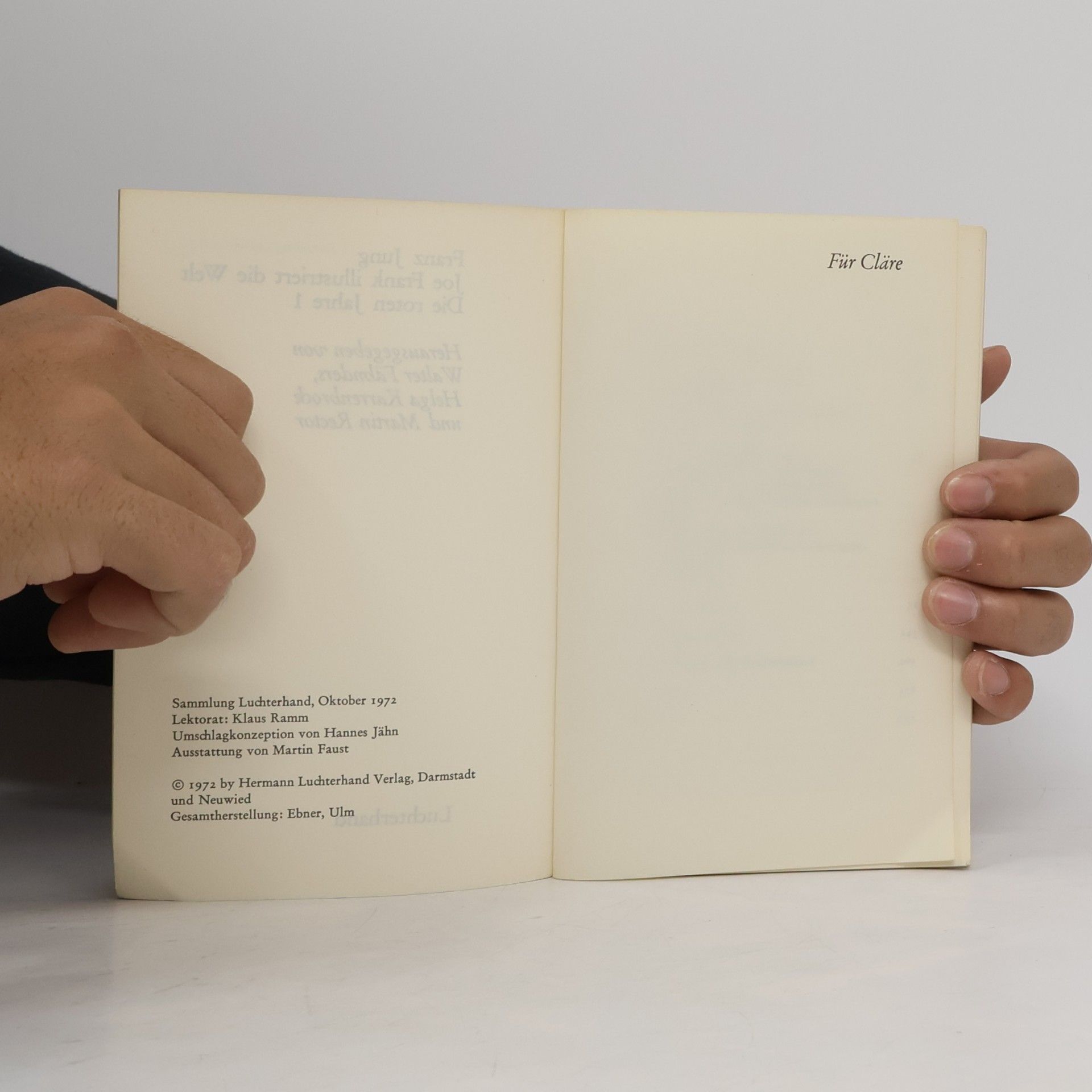 Franz Jung Joe Frank illustriert die Welt