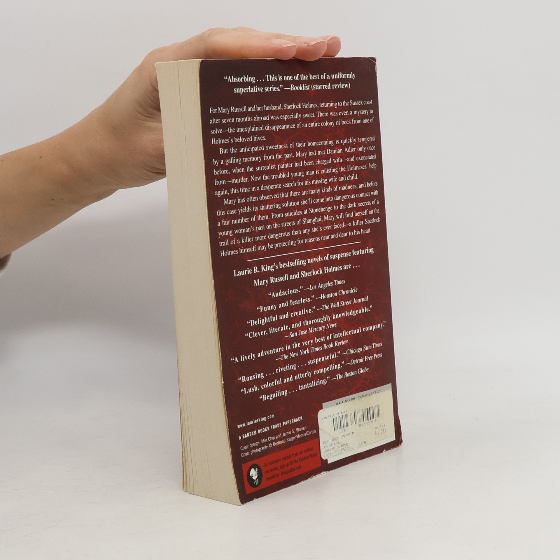 Laurie R. King Mary Russell and Sherlock Holmes: The Language of Bees