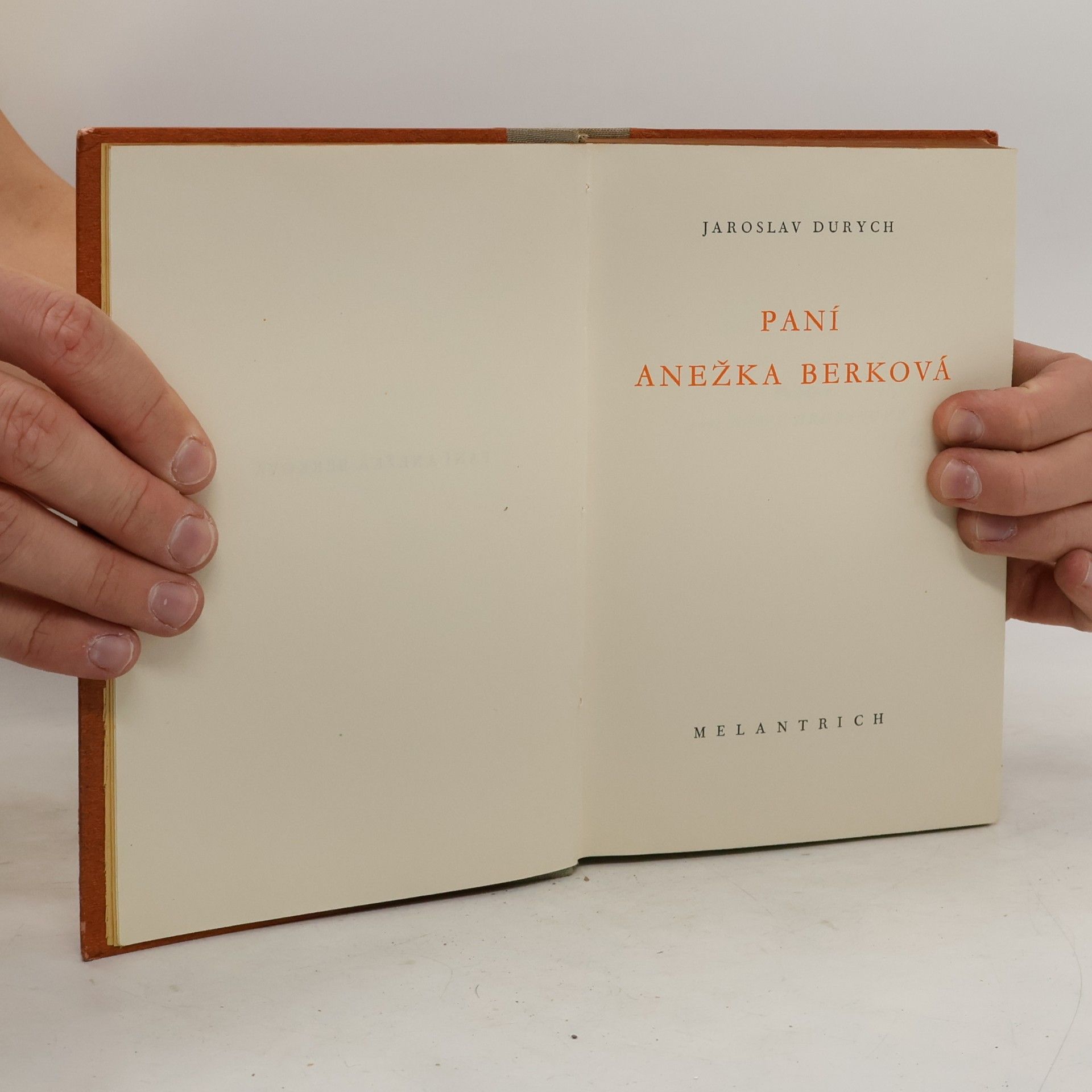 Jaroslav Durych Paní Anežka Berková