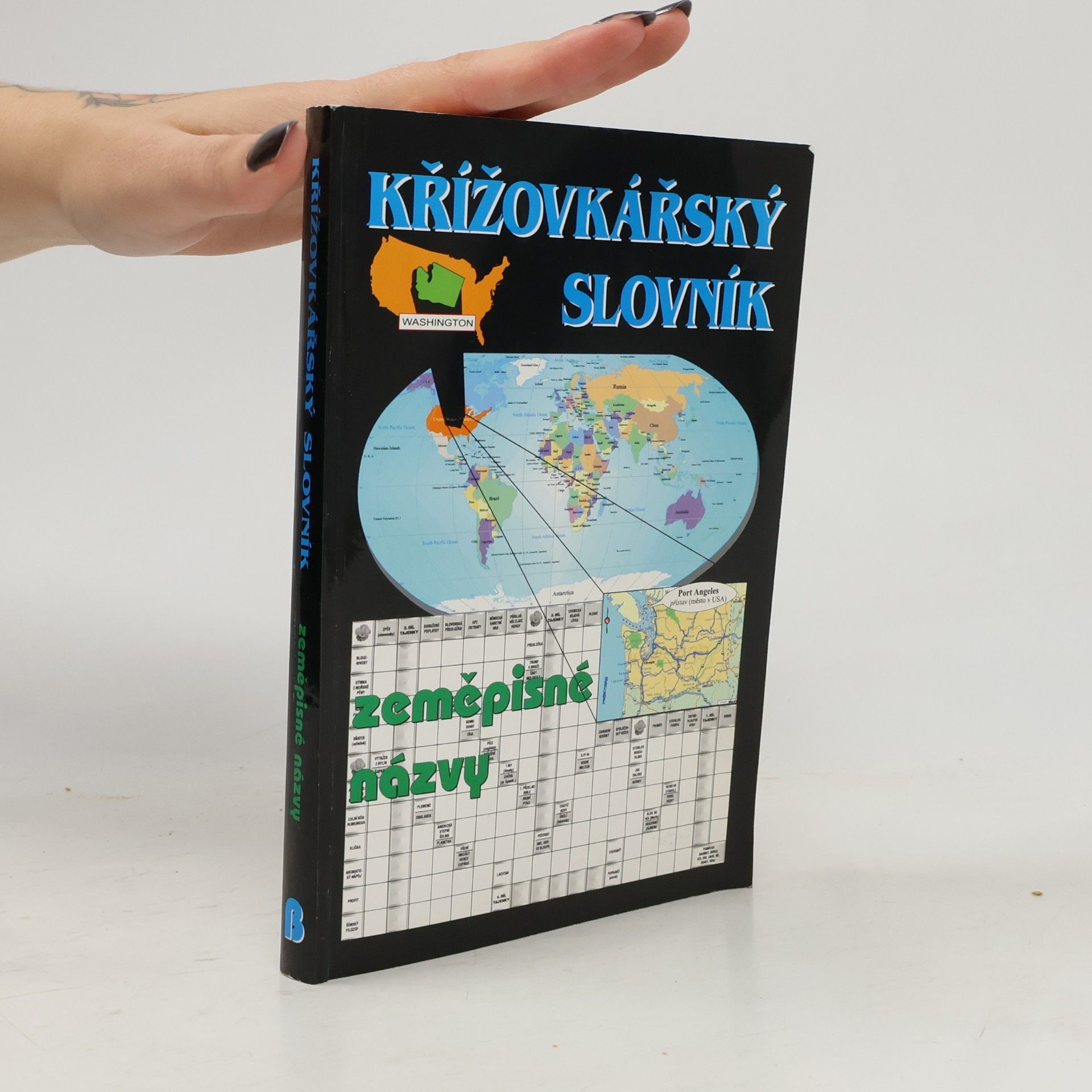Petr Bareš Křížovkářský slovník : zeměpisné názvy