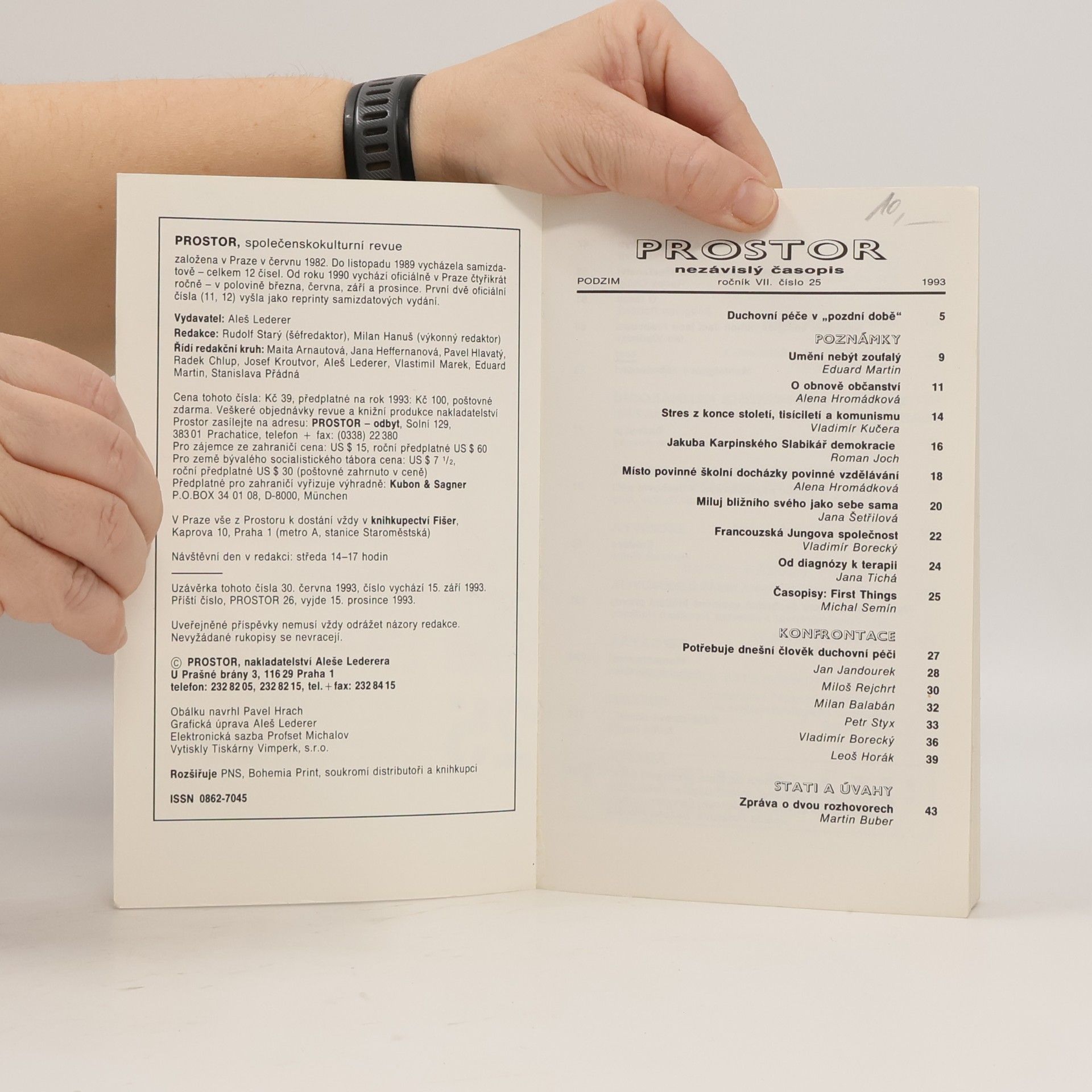 Various authors Revue Prostor č. 25