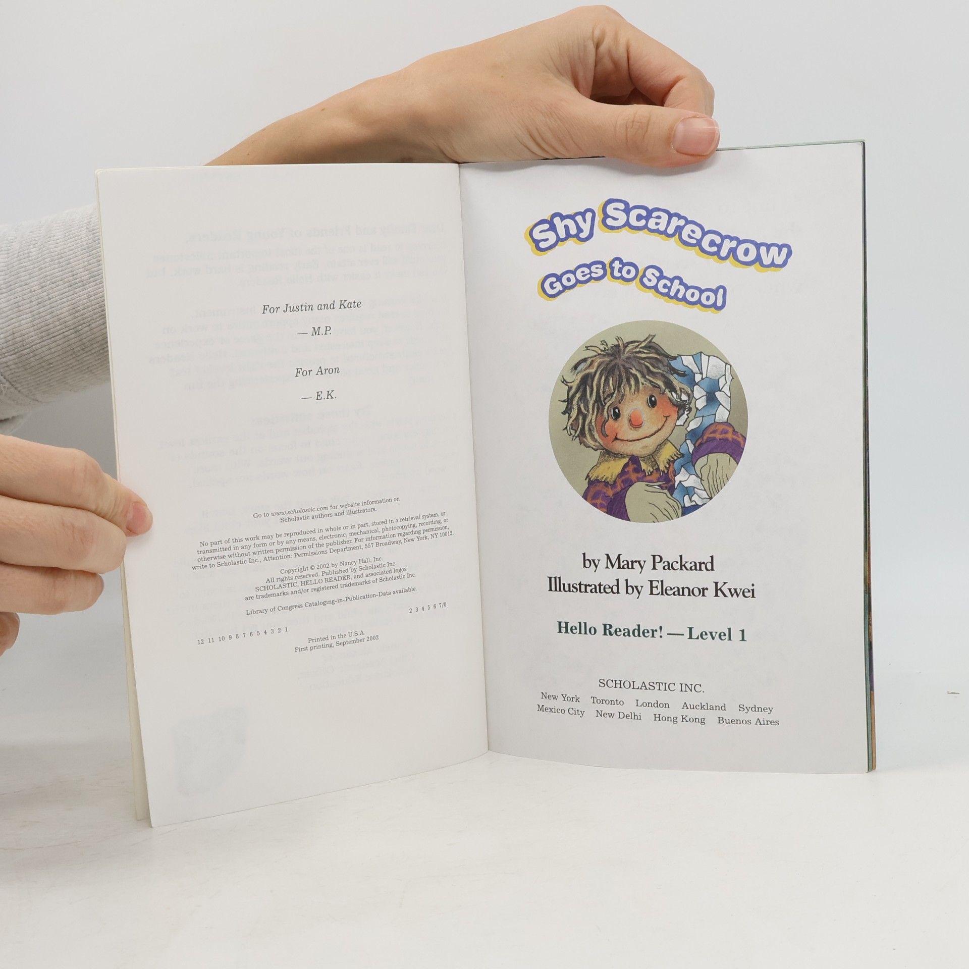 Mary Packard Shy Scarecrow Goes to School