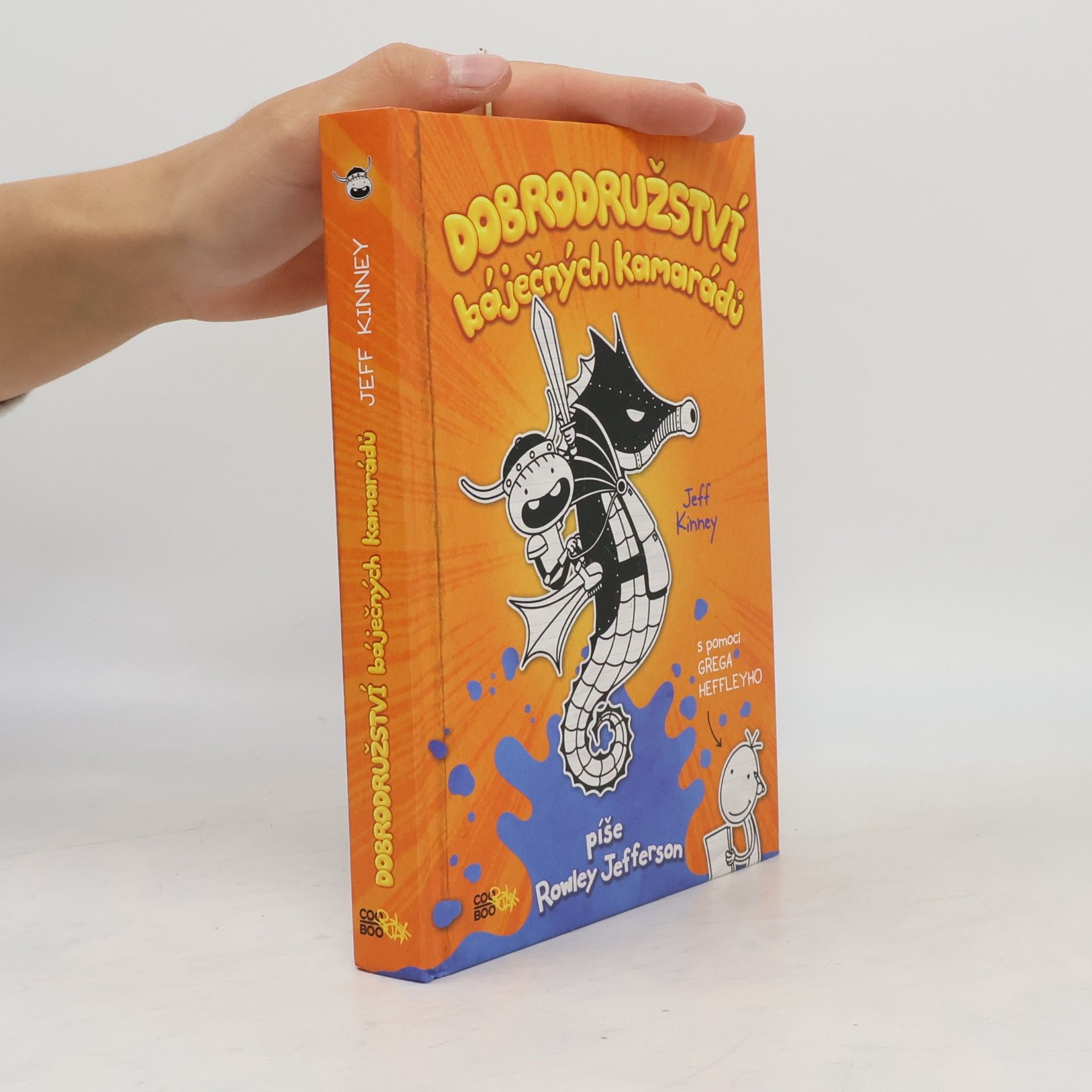 Jeff Kinney Dobrodružství báječných kamarádů. Píše Rowley Jefferson
