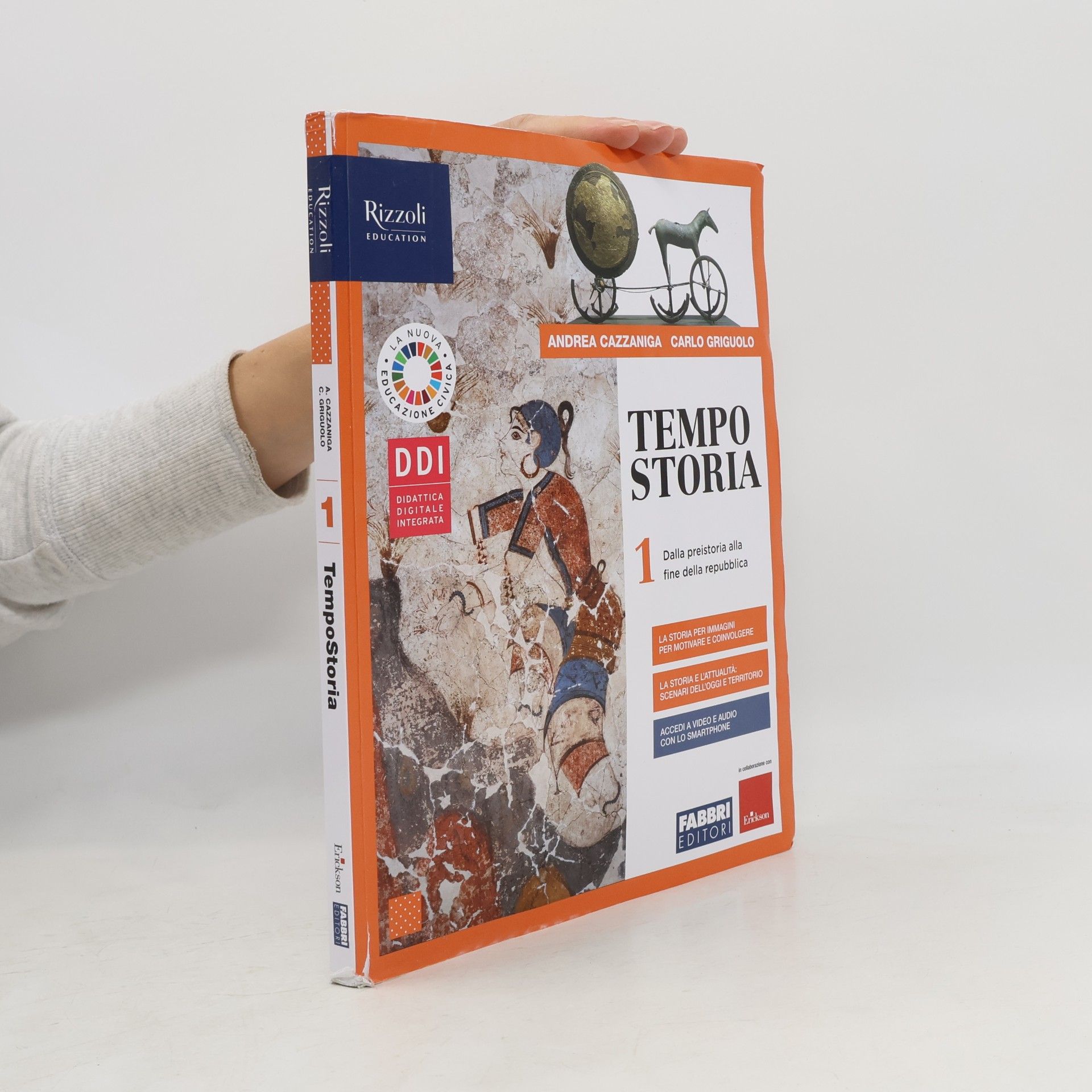 Andrea Cazzaniga Tempostoria. Con Storia per immagini e Covid-19: educazione civica e pandemia. Per le Scuole superiori. Con e-book. Con espansione online (Vol. 1)