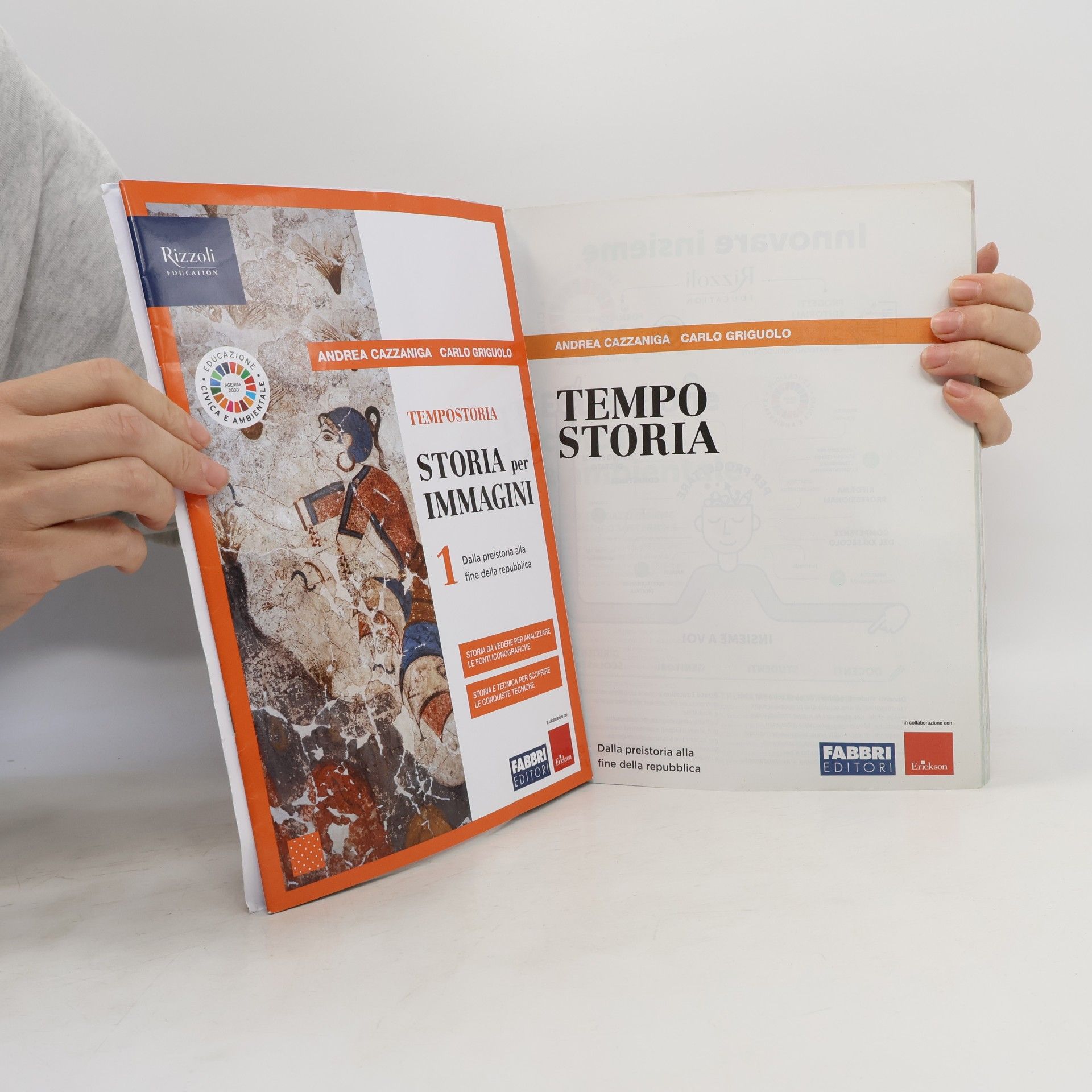 Andrea Cazzaniga Tempostoria. Con Storia per immagini e Covid-19: educazione civica e pandemia. Per le Scuole superiori. Con e-book. Con espansione online (Vol. 1)